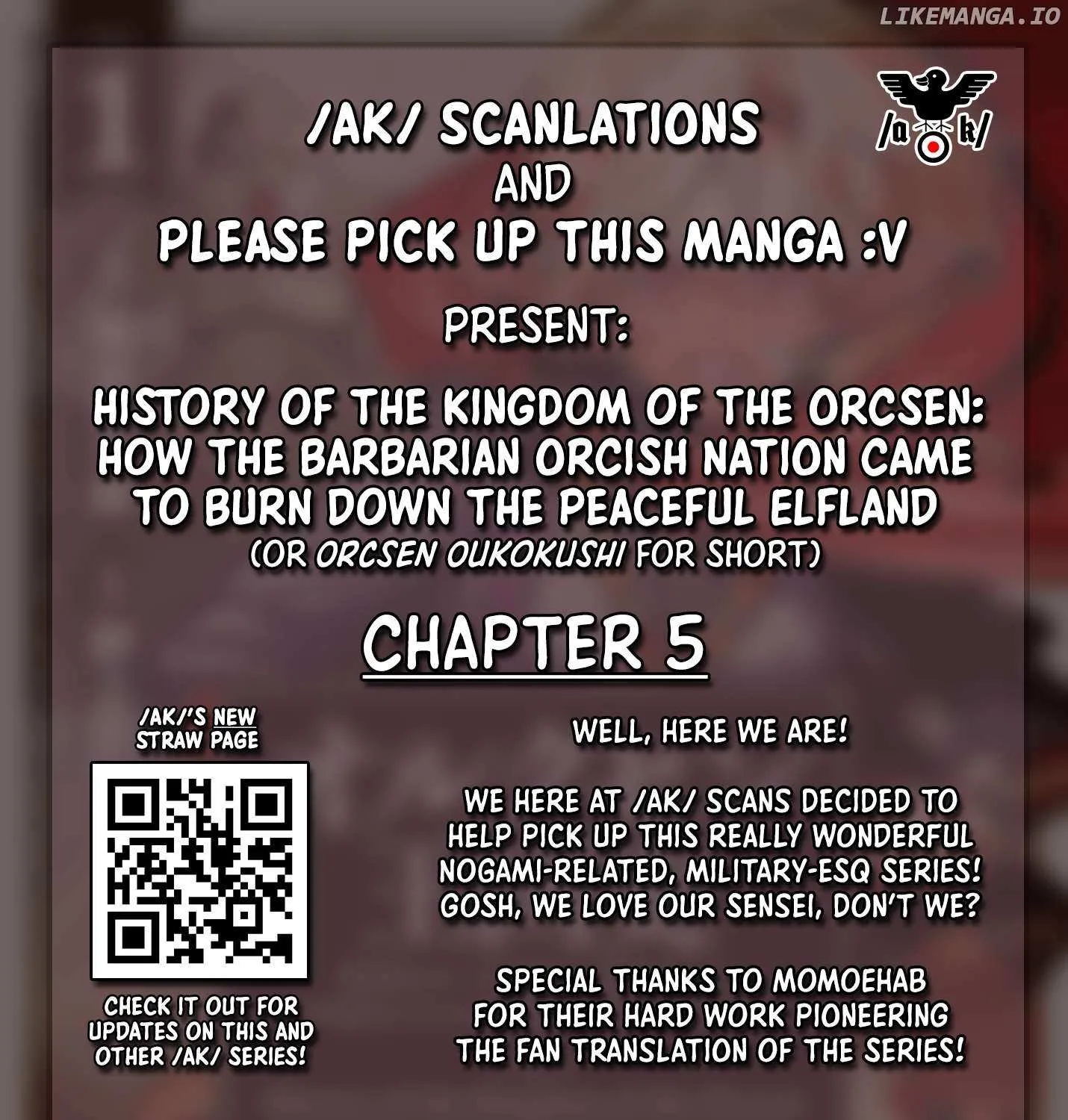Orcsen Oukokushi  Yaban Na Ooku No Kuni Wa, Ikanishite Heiwa Na Elf No Kuni Wo Yakiharau Ni Itatta Ka Chapter 5.1 page 99 - 