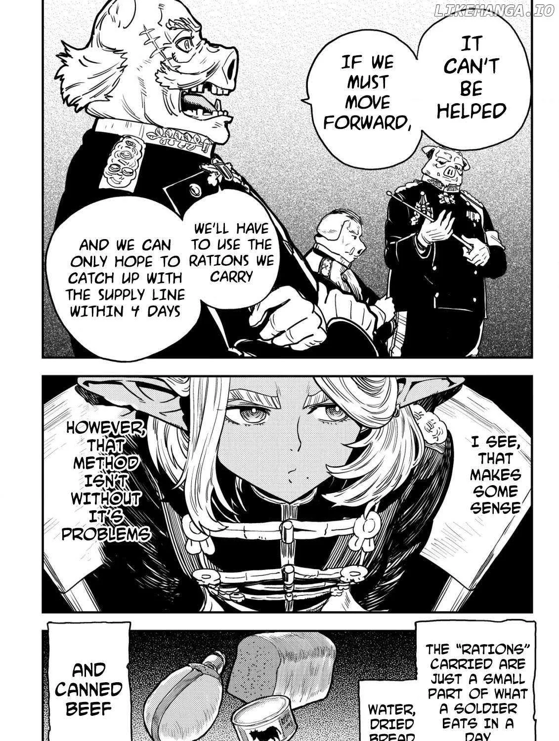 Orcsen Oukokushi  Yaban Na Ooku No Kuni Wa, Ikanishite Heiwa Na Elf No Kuni Wo Yakiharau Ni Itatta Ka Chapter 5.2 page 13 - 