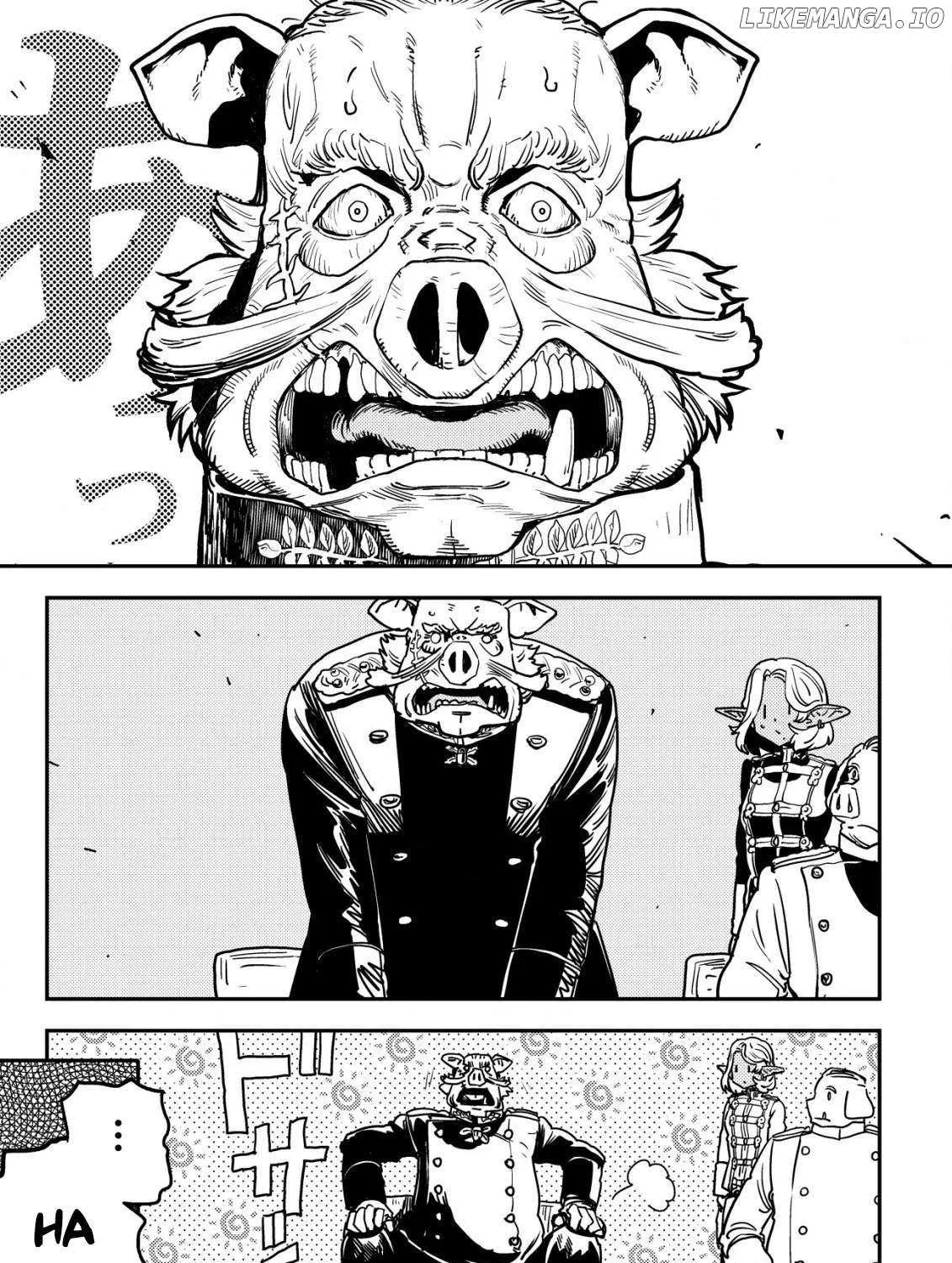 Orcsen Oukokushi  Yaban Na Ooku No Kuni Wa, Ikanishite Heiwa Na Elf No Kuni Wo Yakiharau Ni Itatta Ka Chapter 5.2 page 59 - 