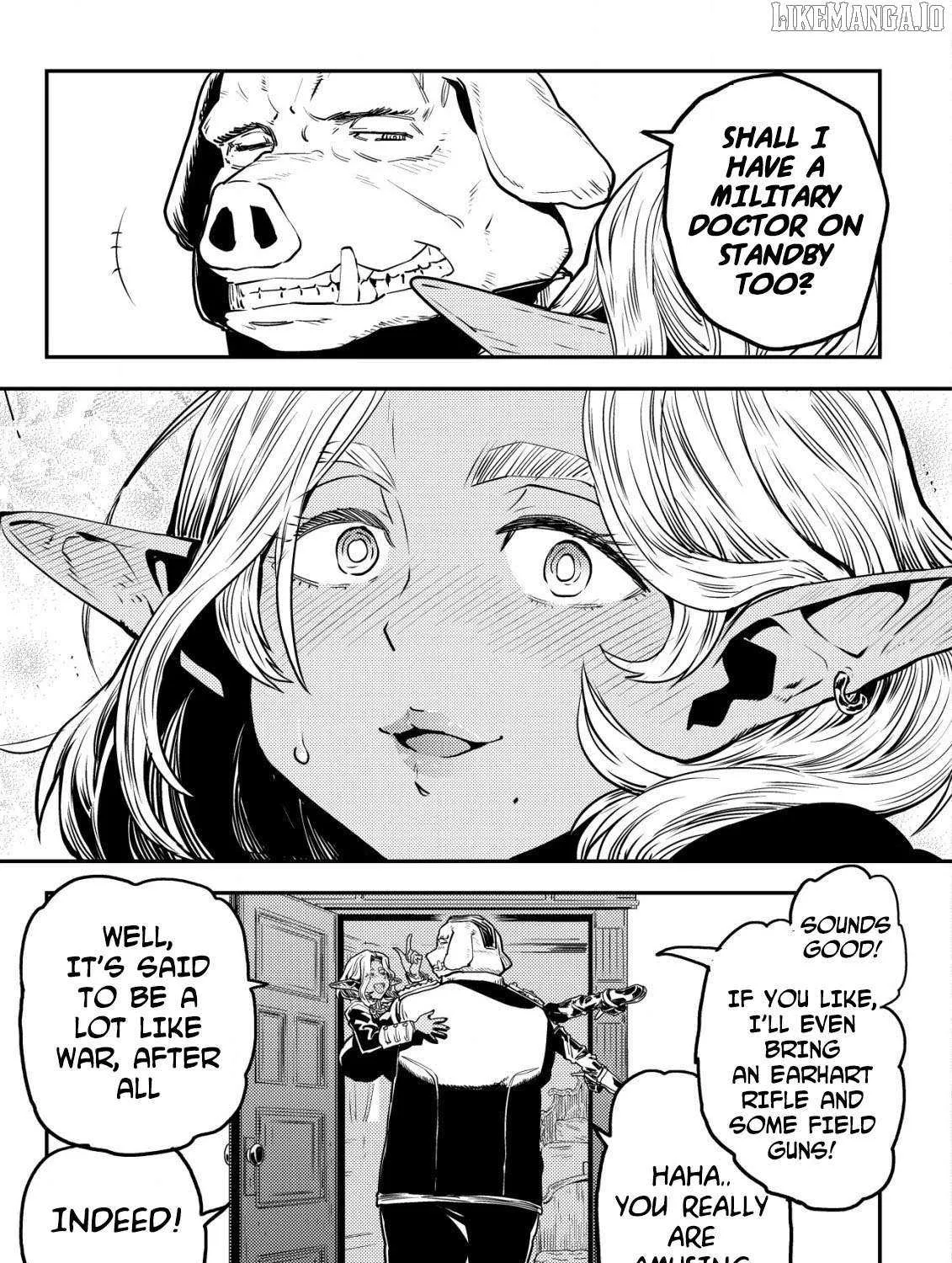 Orcsen Oukokushi  Yaban Na Ooku No Kuni Wa, Ikanishite Heiwa Na Elf No Kuni Wo Yakiharau Ni Itatta Ka Chapter 6 page 110 - 