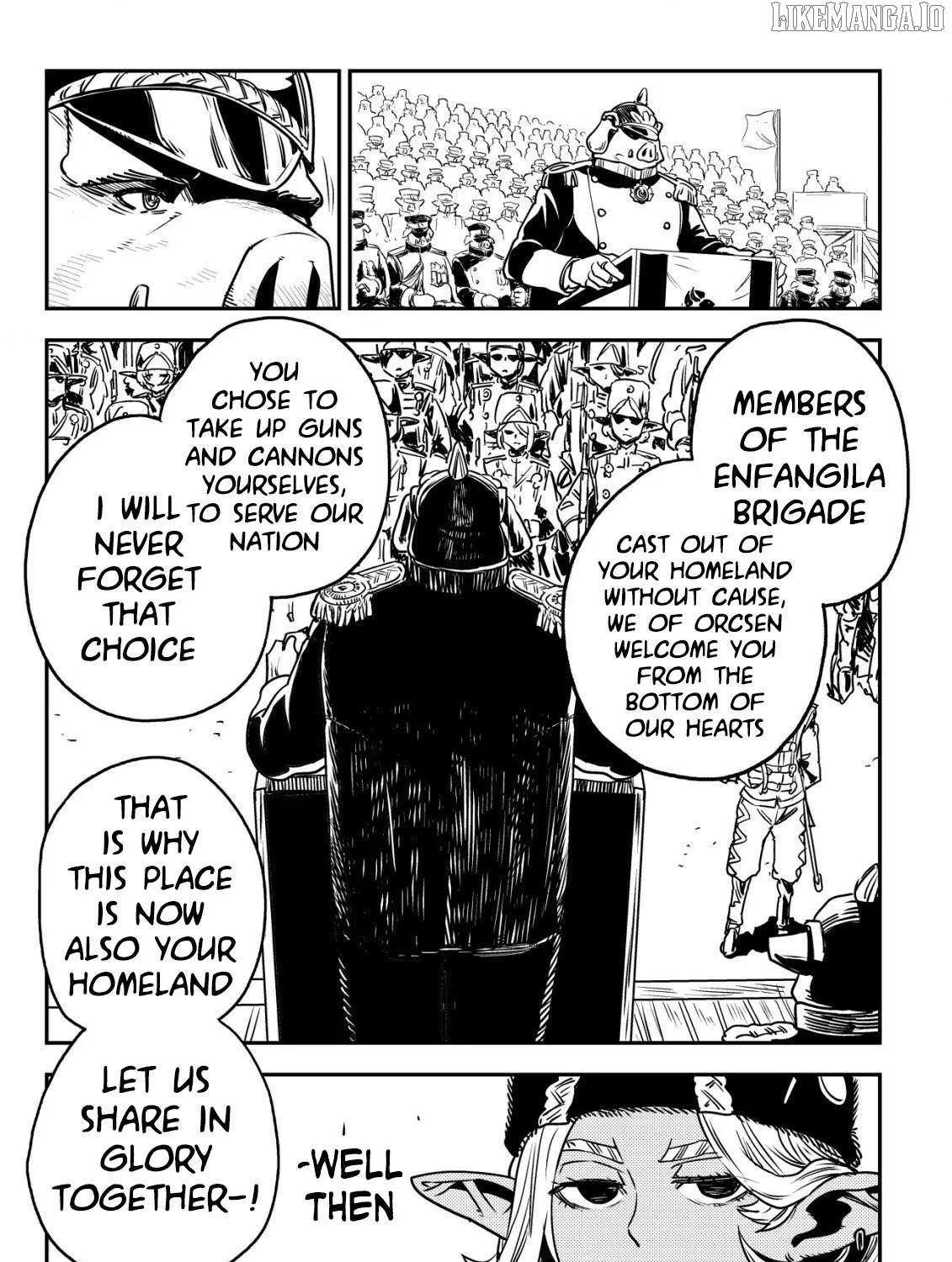Orcsen Oukokushi  Yaban Na Ooku No Kuni Wa, Ikanishite Heiwa Na Elf No Kuni Wo Yakiharau Ni Itatta Ka Chapter 6 page 32 - 
