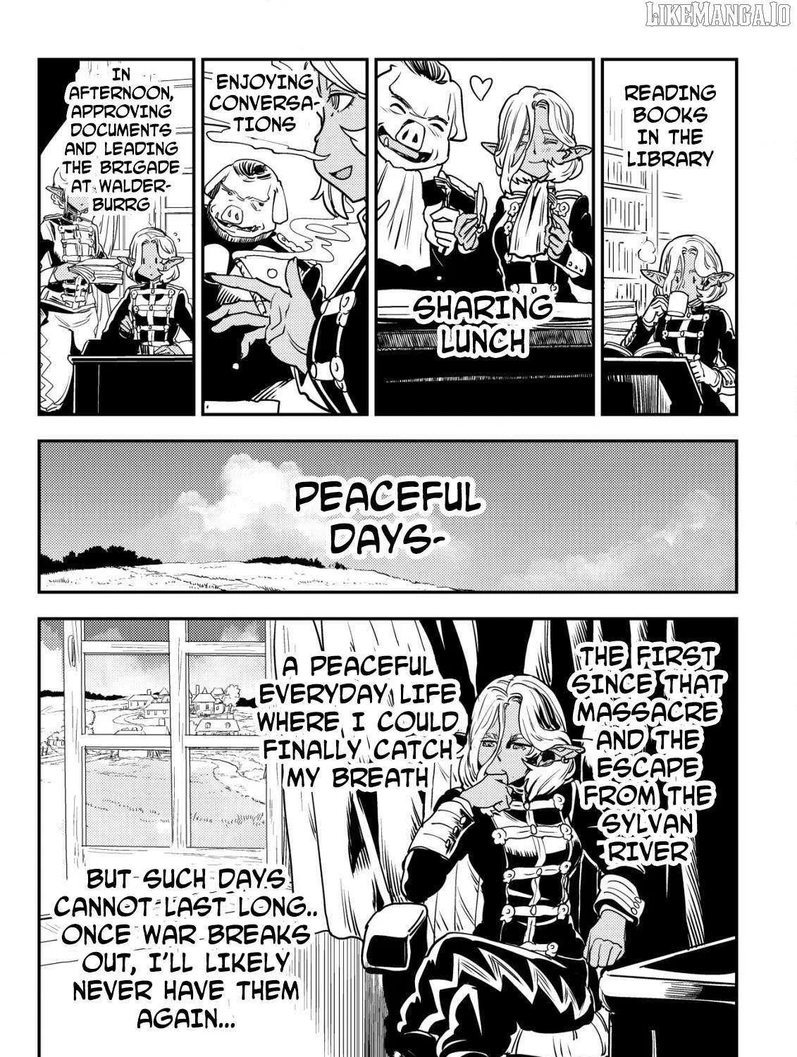 Orcsen Oukokushi  Yaban Na Ooku No Kuni Wa, Ikanishite Heiwa Na Elf No Kuni Wo Yakiharau Ni Itatta Ka Chapter 6 page 56 - 