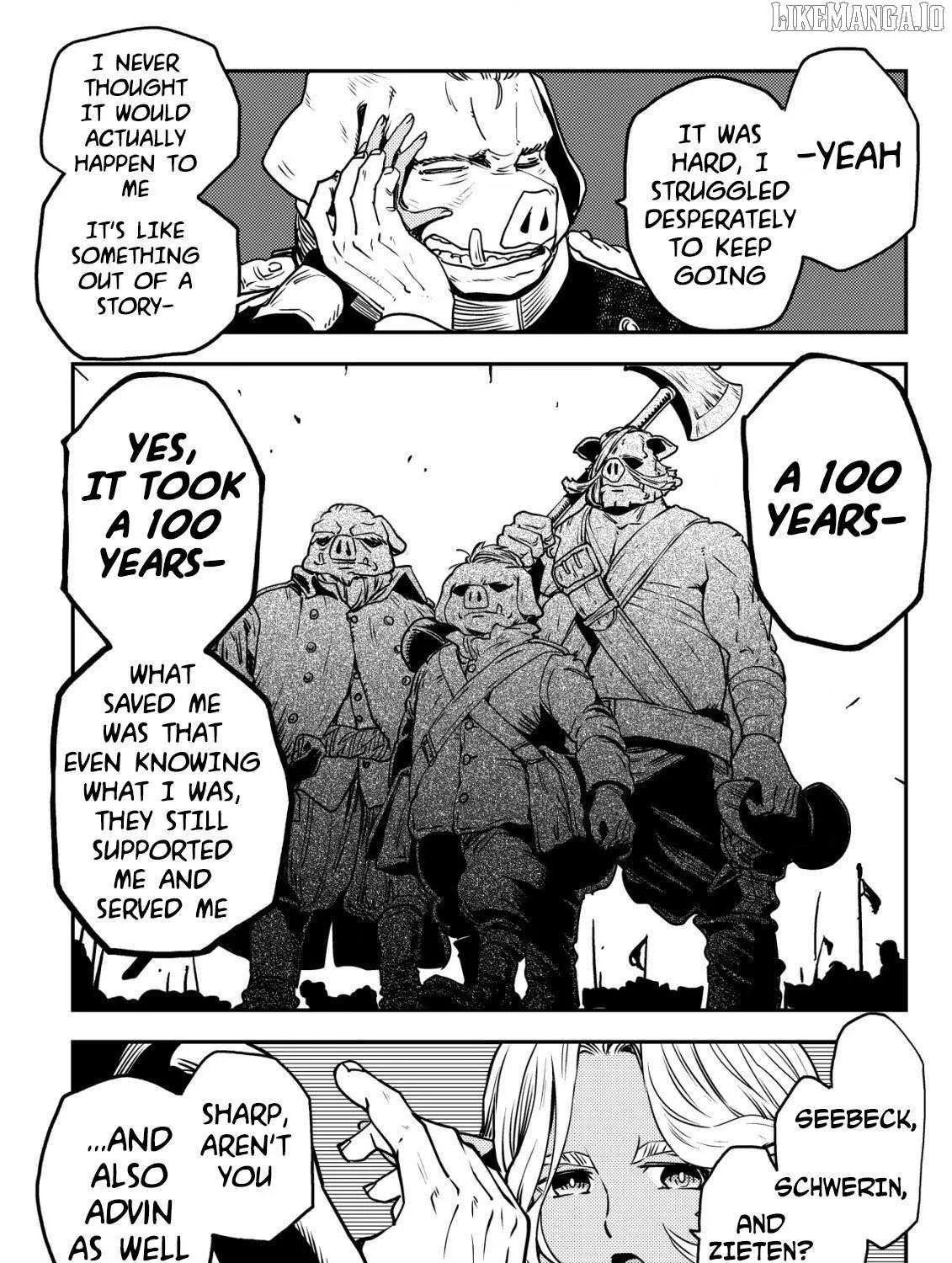 Orcsen Oukokushi  Yaban Na Ooku No Kuni Wa, Ikanishite Heiwa Na Elf No Kuni Wo Yakiharau Ni Itatta Ka Chapter 6 page 96 - 