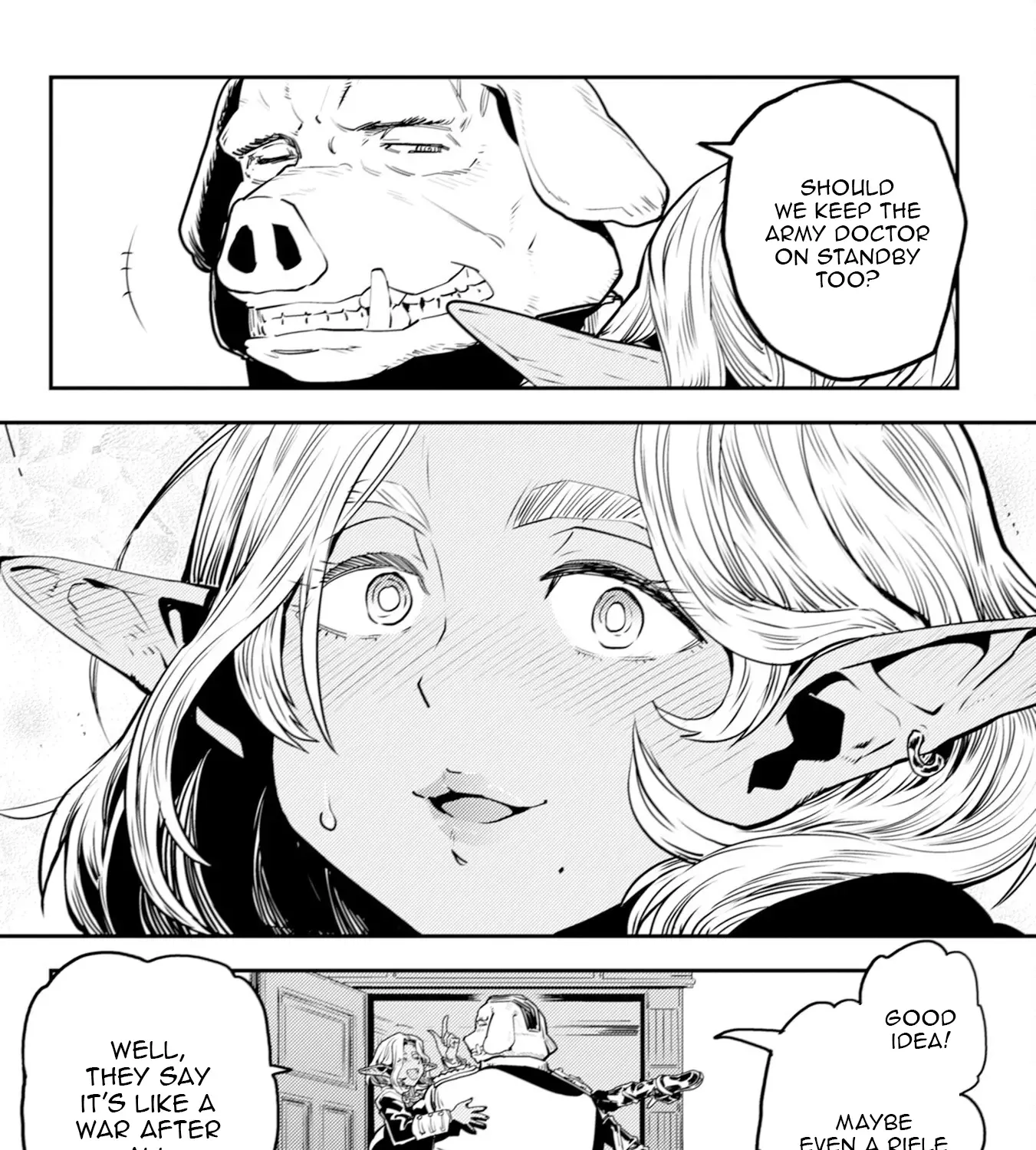 Orcsen Oukokushi  Yaban Na Ooku No Kuni Wa, Ikanishite Heiwa Na Elf No Kuni Wo Yakiharau Ni Itatta Ka Chapter 7 page 122 - 