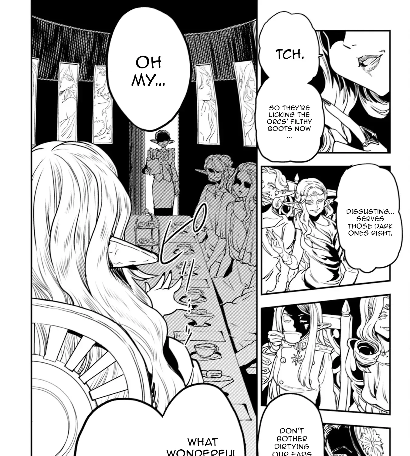 Orcsen Oukokushi  Yaban Na Ooku No Kuni Wa, Ikanishite Heiwa Na Elf No Kuni Wo Yakiharau Ni Itatta Ka Chapter 7 page 128 - 