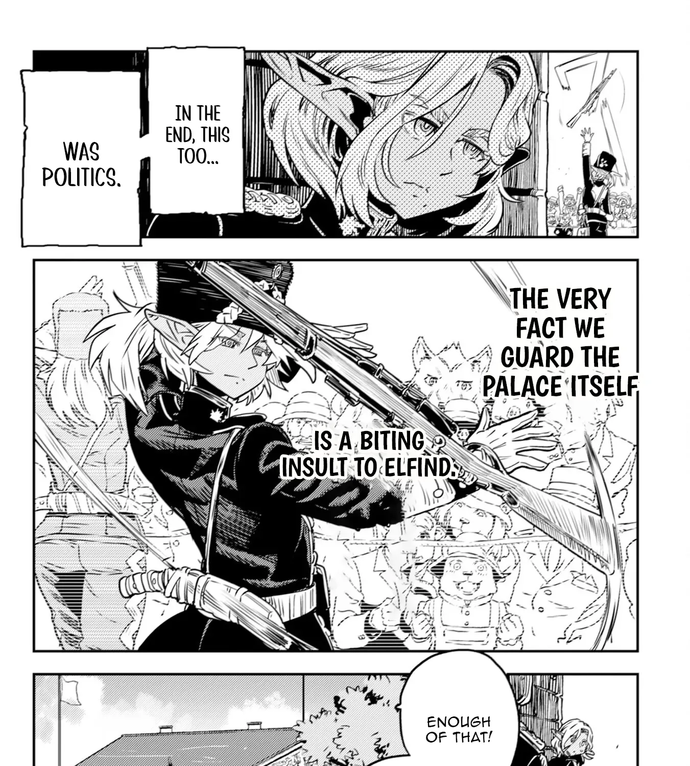 Orcsen Oukokushi  Yaban Na Ooku No Kuni Wa, Ikanishite Heiwa Na Elf No Kuni Wo Yakiharau Ni Itatta Ka Chapter 7 page 54 - 