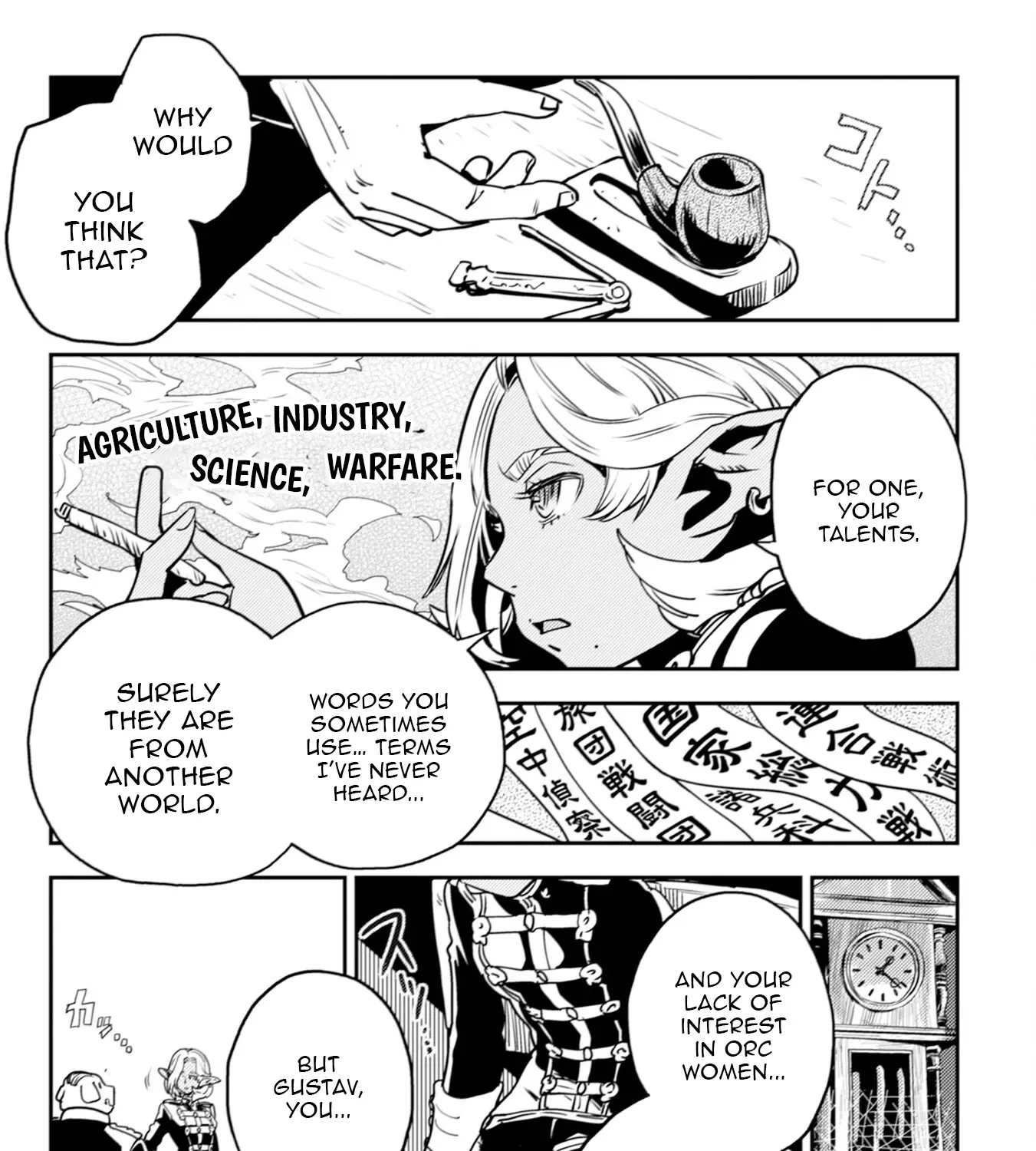 Orcsen Oukokushi  Yaban Na Ooku No Kuni Wa, Ikanishite Heiwa Na Elf No Kuni Wo Yakiharau Ni Itatta Ka Chapter 7 page 90 - 