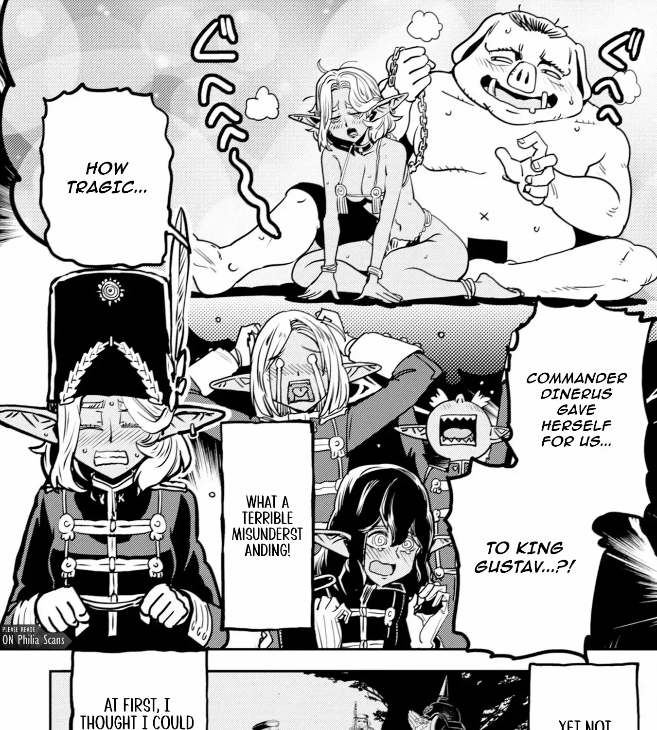 Orcsen Oukokushi  Yaban Na Ooku No Kuni Wa, Ikanishite Heiwa Na Elf No Kuni Wo Yakiharau Ni Itatta Ka Chapter 8 page 103 - 