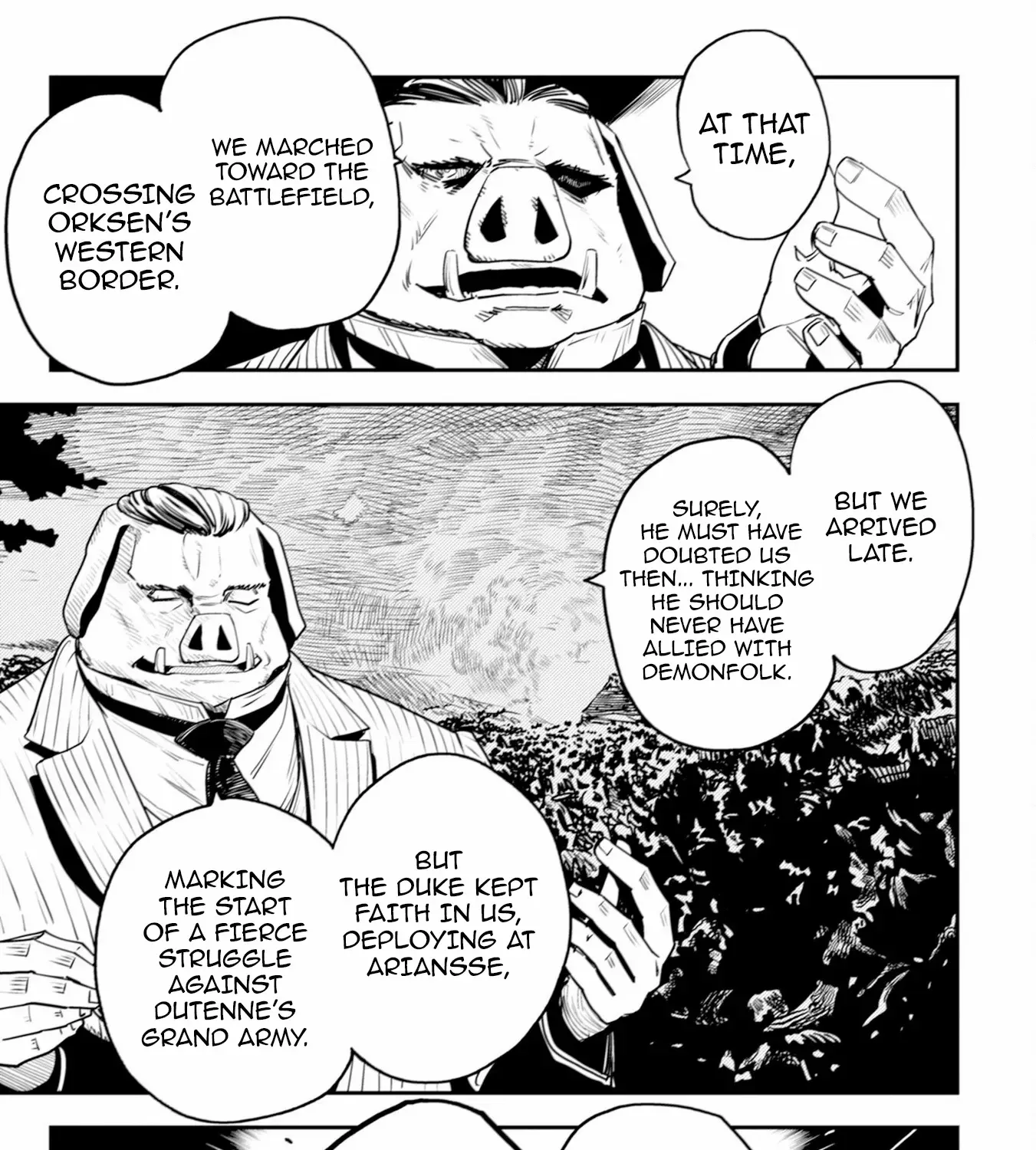 Orcsen Oukokushi  Yaban Na Ooku No Kuni Wa, Ikanishite Heiwa Na Elf No Kuni Wo Yakiharau Ni Itatta Ka Chapter 8 page 25 - 