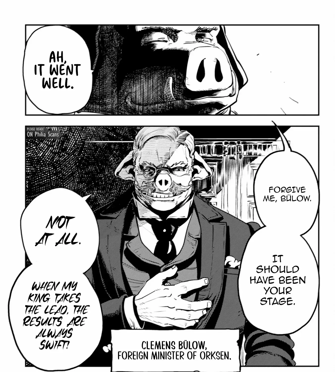 Orcsen Oukokushi  Yaban Na Ooku No Kuni Wa, Ikanishite Heiwa Na Elf No Kuni Wo Yakiharau Ni Itatta Ka Chapter 8 page 55 - 