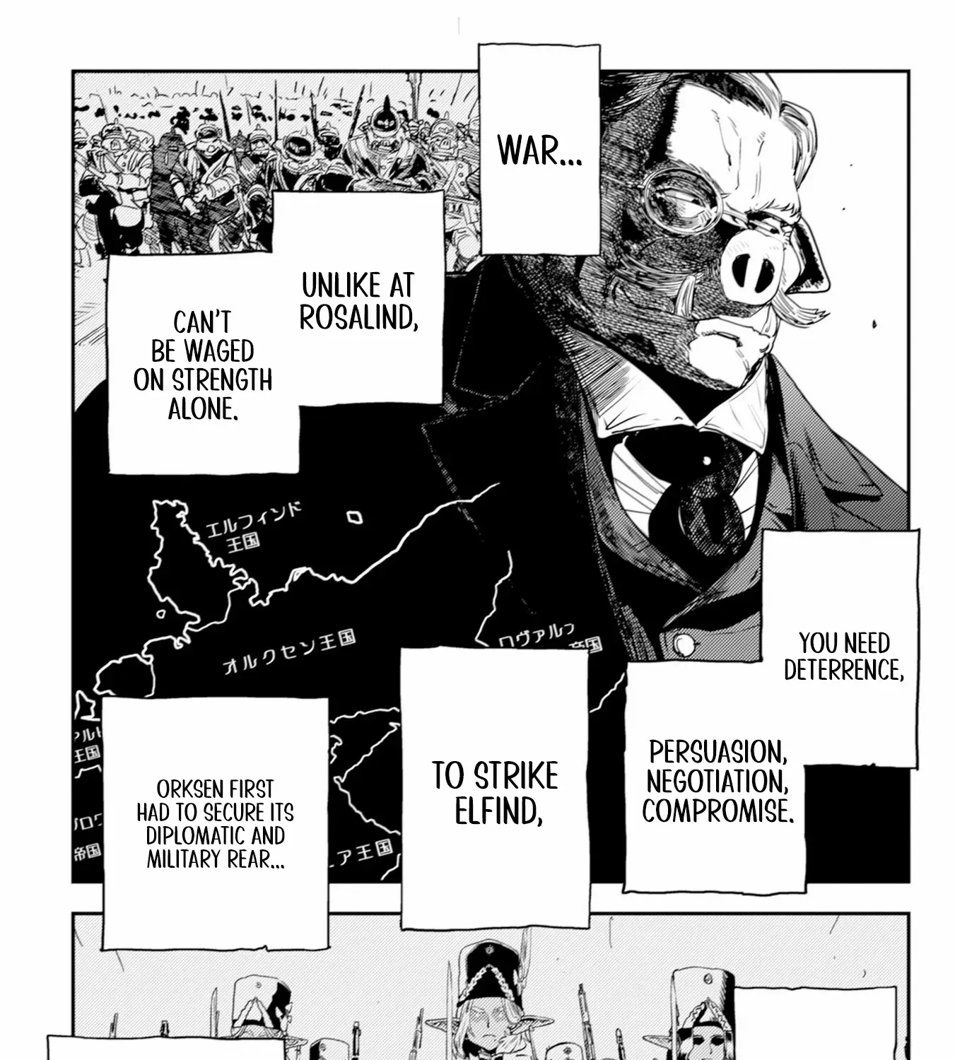 Orcsen Oukokushi  Yaban Na Ooku No Kuni Wa, Ikanishite Heiwa Na Elf No Kuni Wo Yakiharau Ni Itatta Ka Chapter 8 page 59 - 