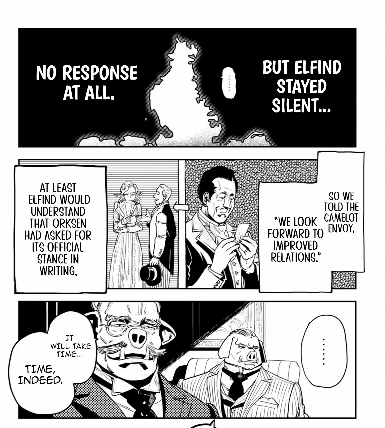 Orcsen Oukokushi  Yaban Na Ooku No Kuni Wa, Ikanishite Heiwa Na Elf No Kuni Wo Yakiharau Ni Itatta Ka Chapter 8 page 61 - 