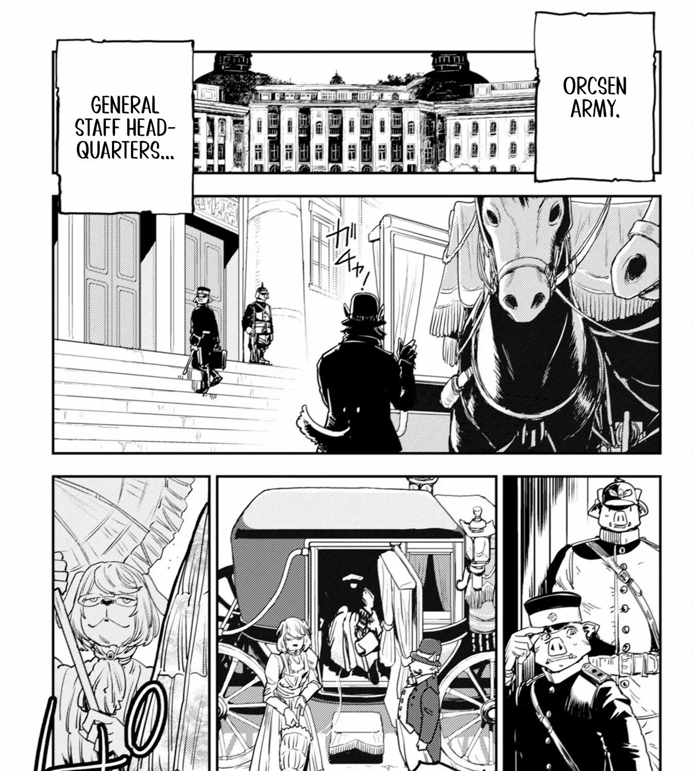 Orcsen Oukokushi  Yaban Na Ooku No Kuni Wa, Ikanishite Heiwa Na Elf No Kuni Wo Yakiharau Ni Itatta Ka Chapter 9 page 3 - 