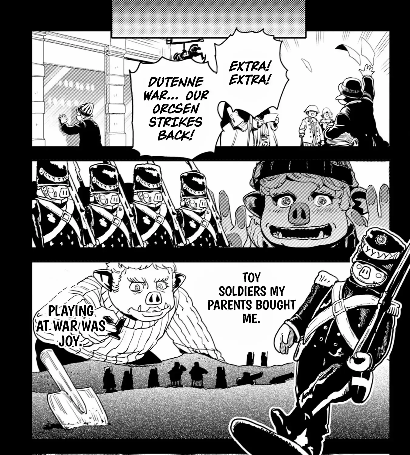 Orcsen Oukokushi  Yaban Na Ooku No Kuni Wa, Ikanishite Heiwa Na Elf No Kuni Wo Yakiharau Ni Itatta Ka Chapter 9 page 43 - 