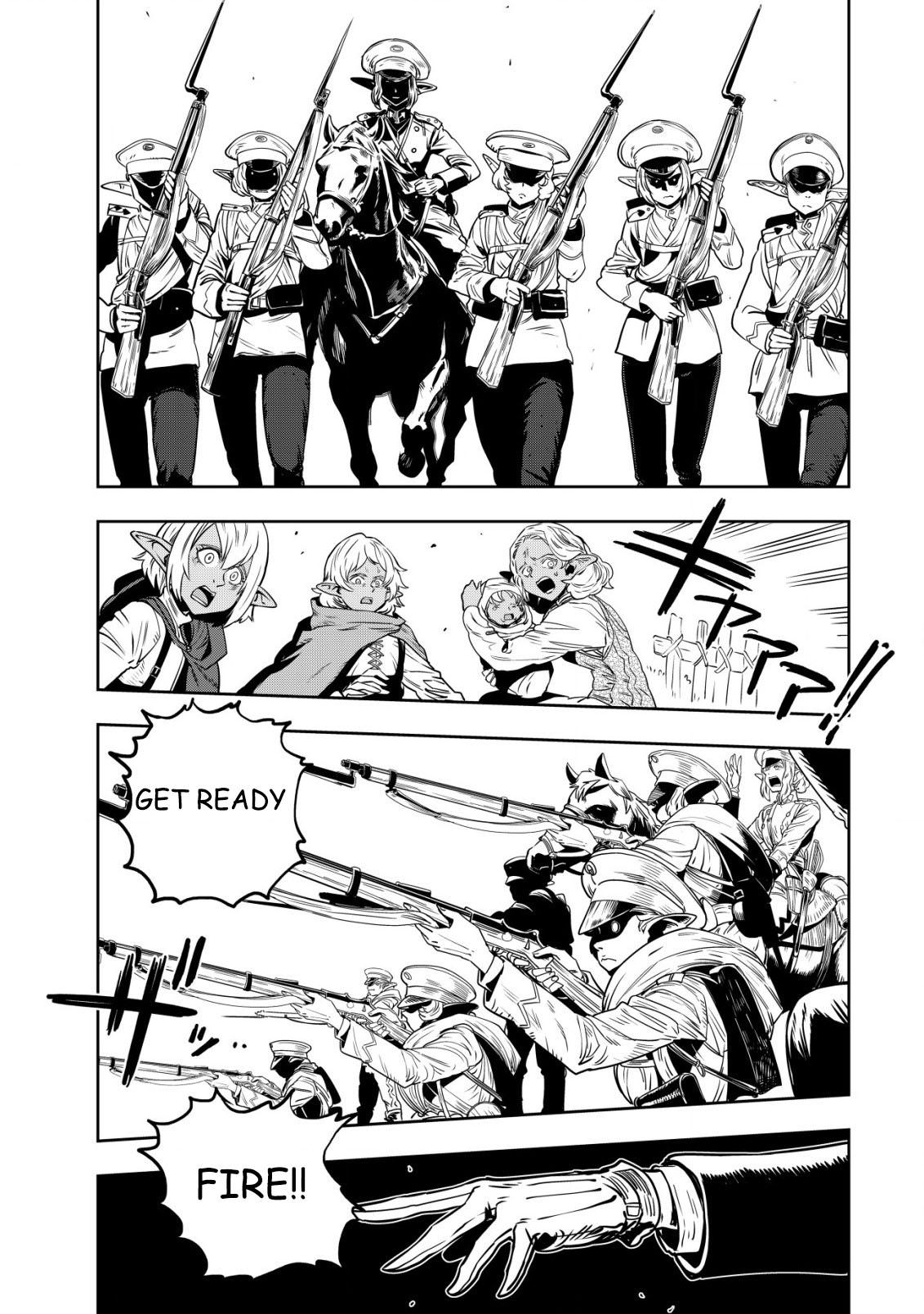 Orcsen Oukokushi ~Yaban na Orc no Kuni wa, Ikanishite Heiwa na Elf no Kuni wo Yakiharau ni Itatta ka~ Chapter 1 page 11 - 