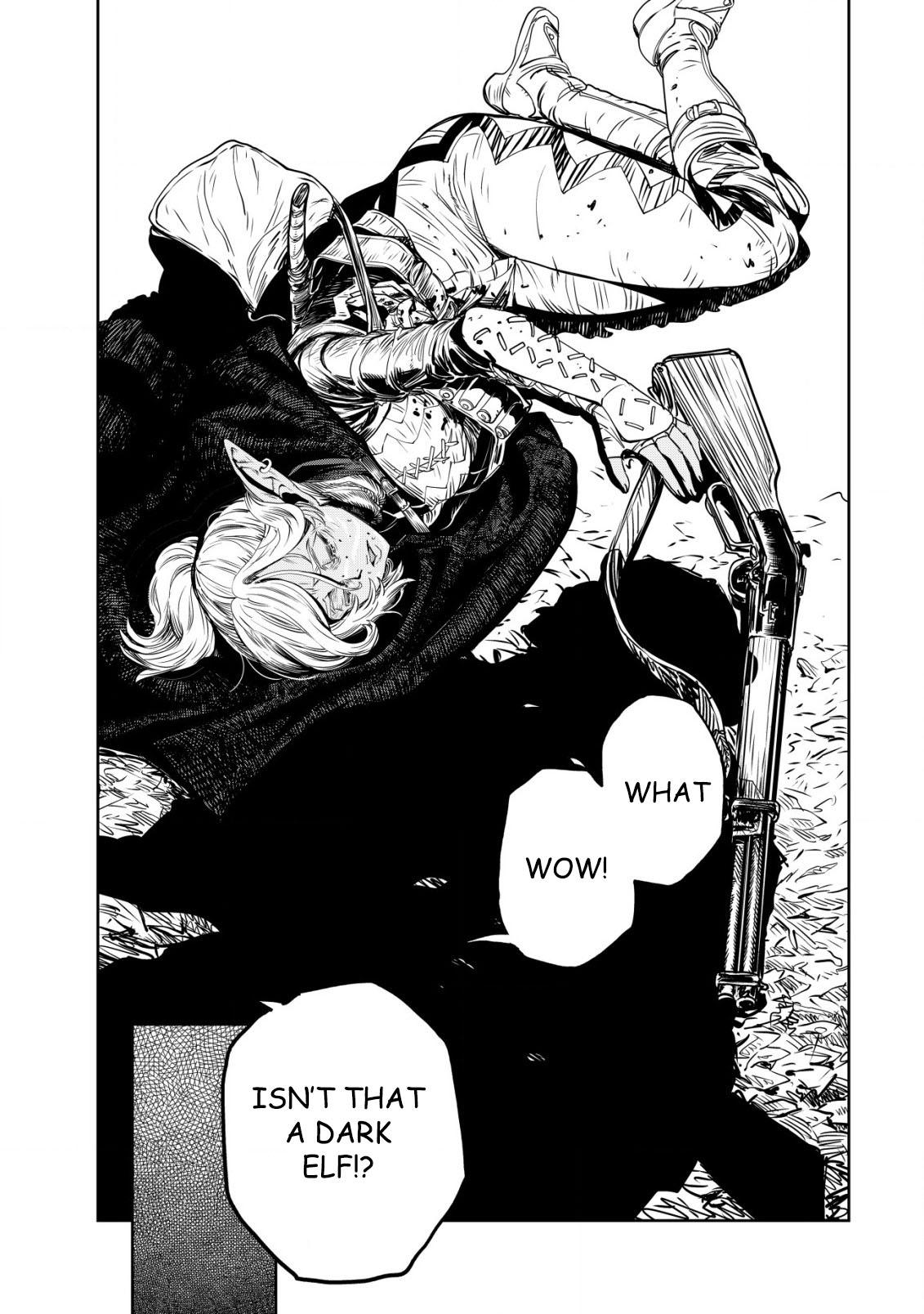 Orcsen Oukokushi ~Yaban na Orc no Kuni wa, Ikanishite Heiwa na Elf no Kuni wo Yakiharau ni Itatta ka~ Chapter 1 page 23 - 
