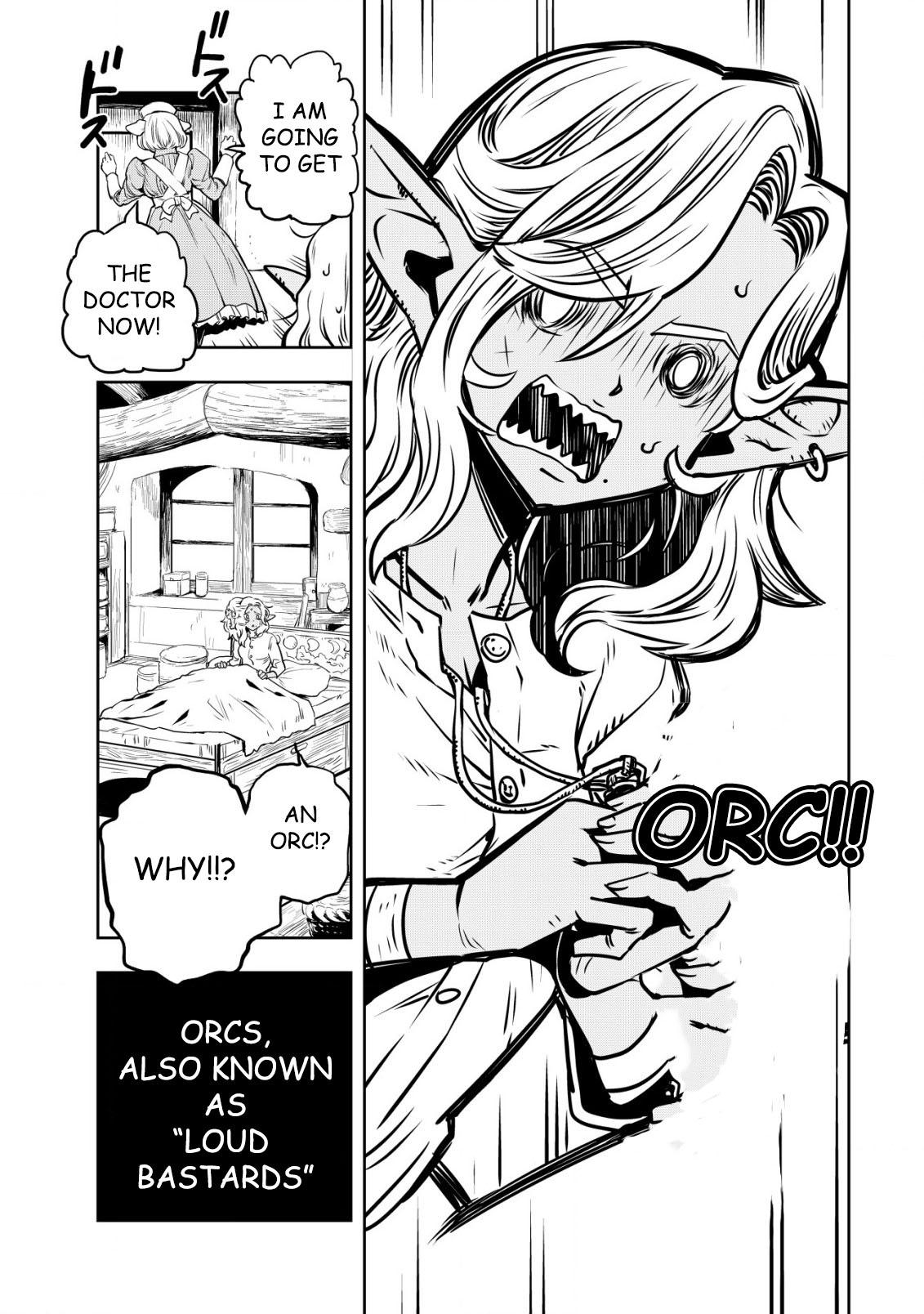 Orcsen Oukokushi ~Yaban na Orc no Kuni wa, Ikanishite Heiwa na Elf no Kuni wo Yakiharau ni Itatta ka~ Chapter 1 page 25 - 
