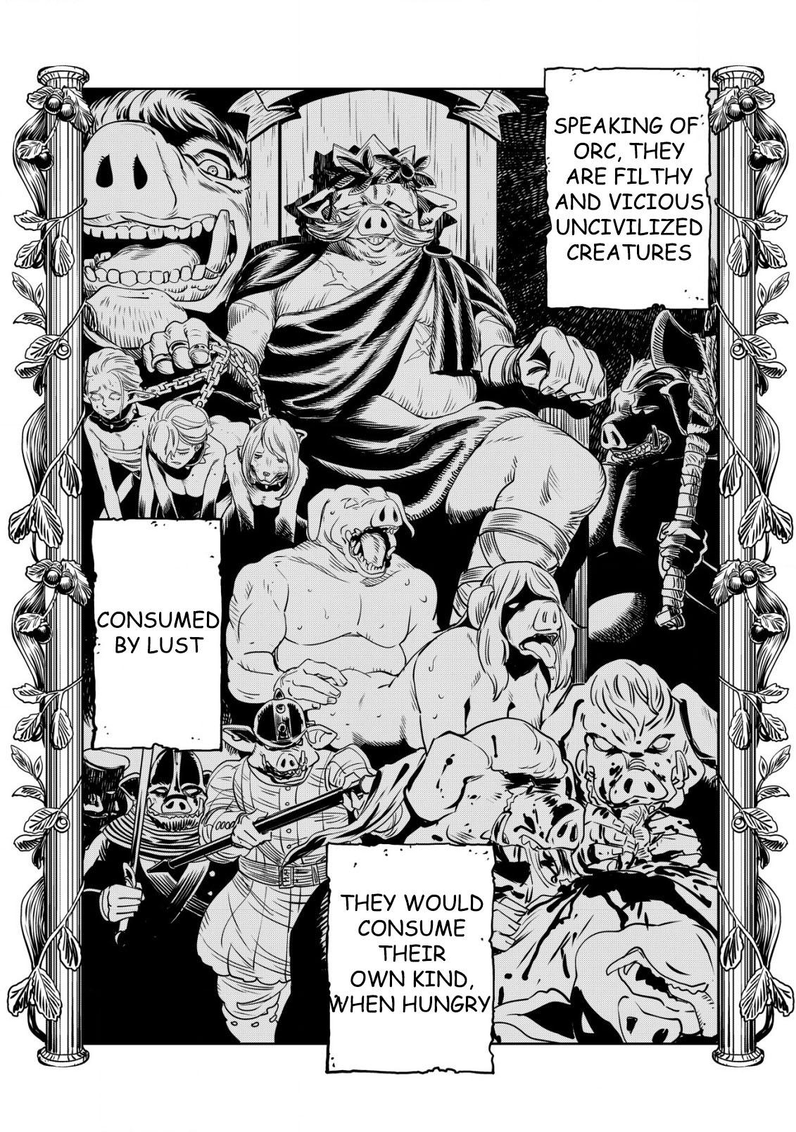 Orcsen Oukokushi ~Yaban na Orc no Kuni wa, Ikanishite Heiwa na Elf no Kuni wo Yakiharau ni Itatta ka~ Chapter 1 page 26 - 