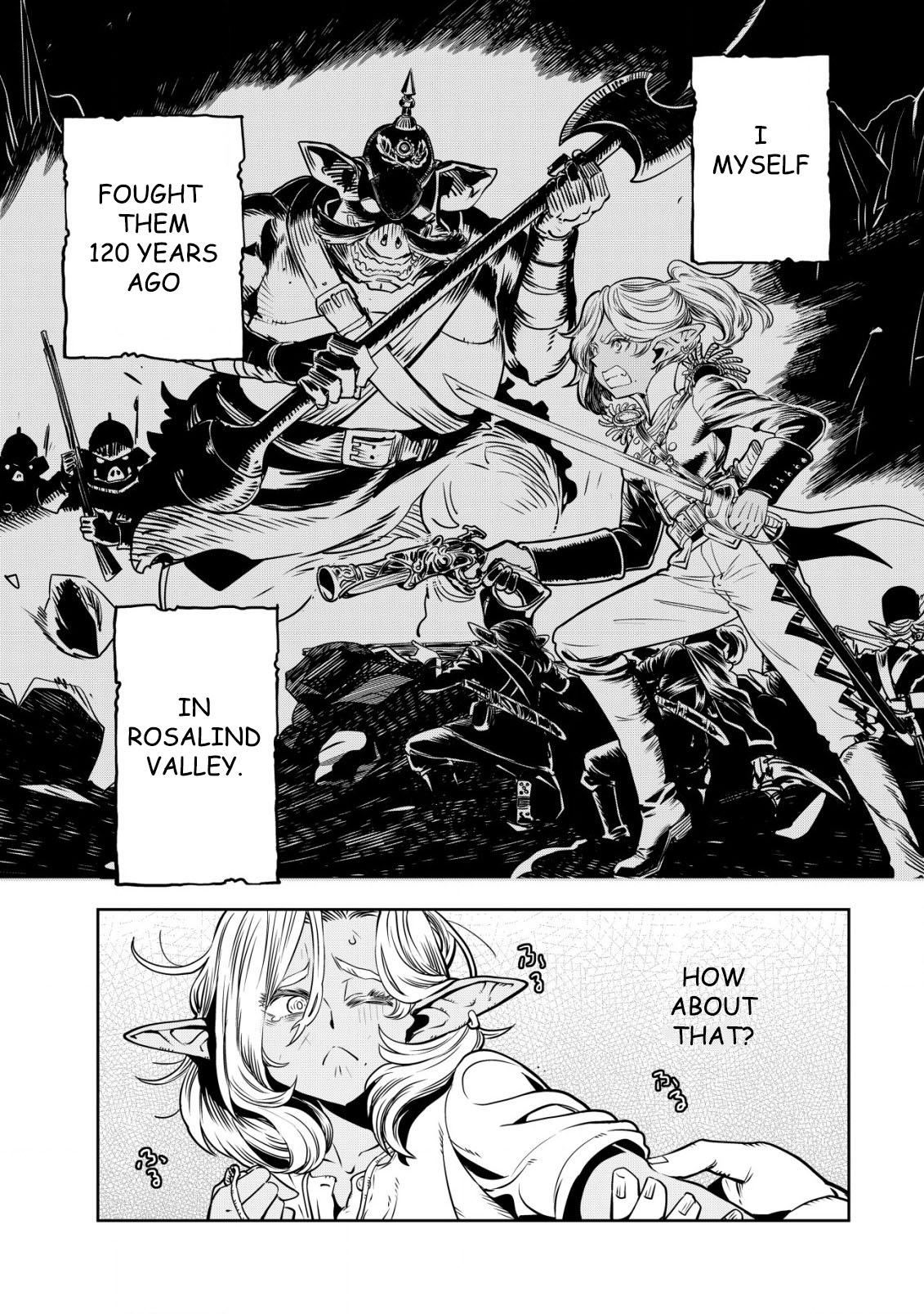 Orcsen Oukokushi ~Yaban na Orc no Kuni wa, Ikanishite Heiwa na Elf no Kuni wo Yakiharau ni Itatta ka~ Chapter 1 page 27 - 