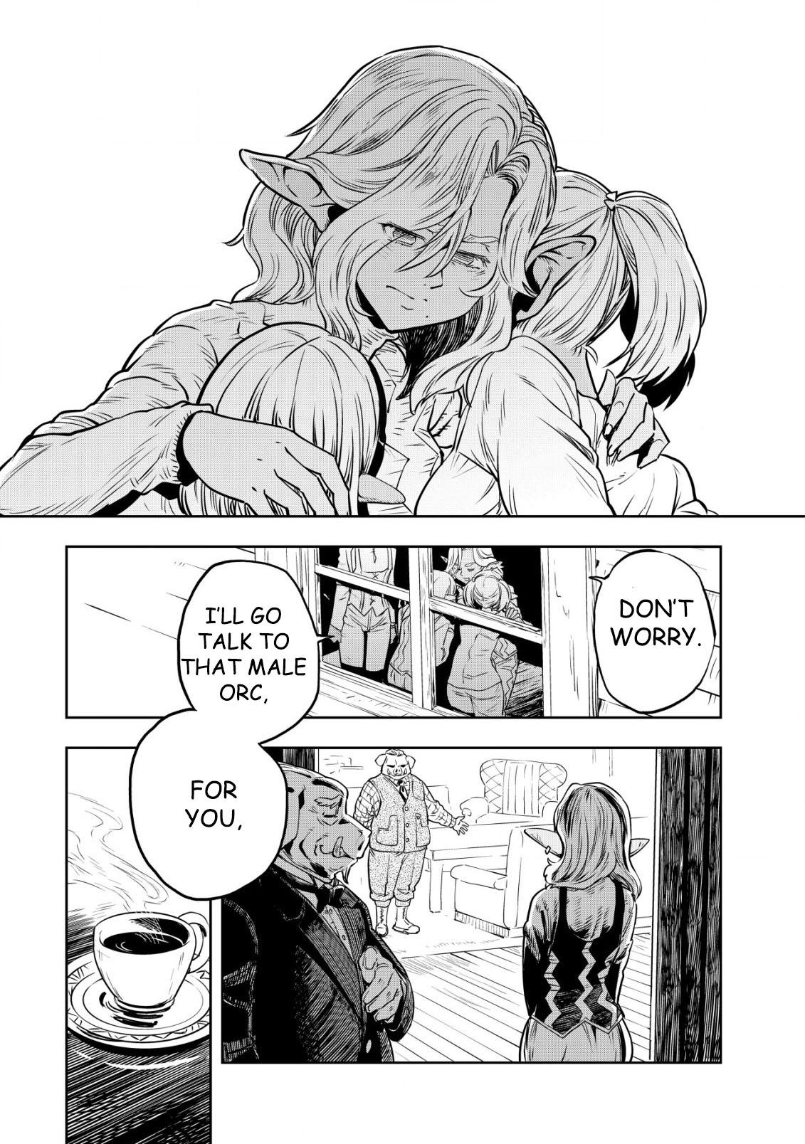 Orcsen Oukokushi ~Yaban na Orc no Kuni wa, Ikanishite Heiwa na Elf no Kuni wo Yakiharau ni Itatta ka~ Chapter 1 page 34 - 