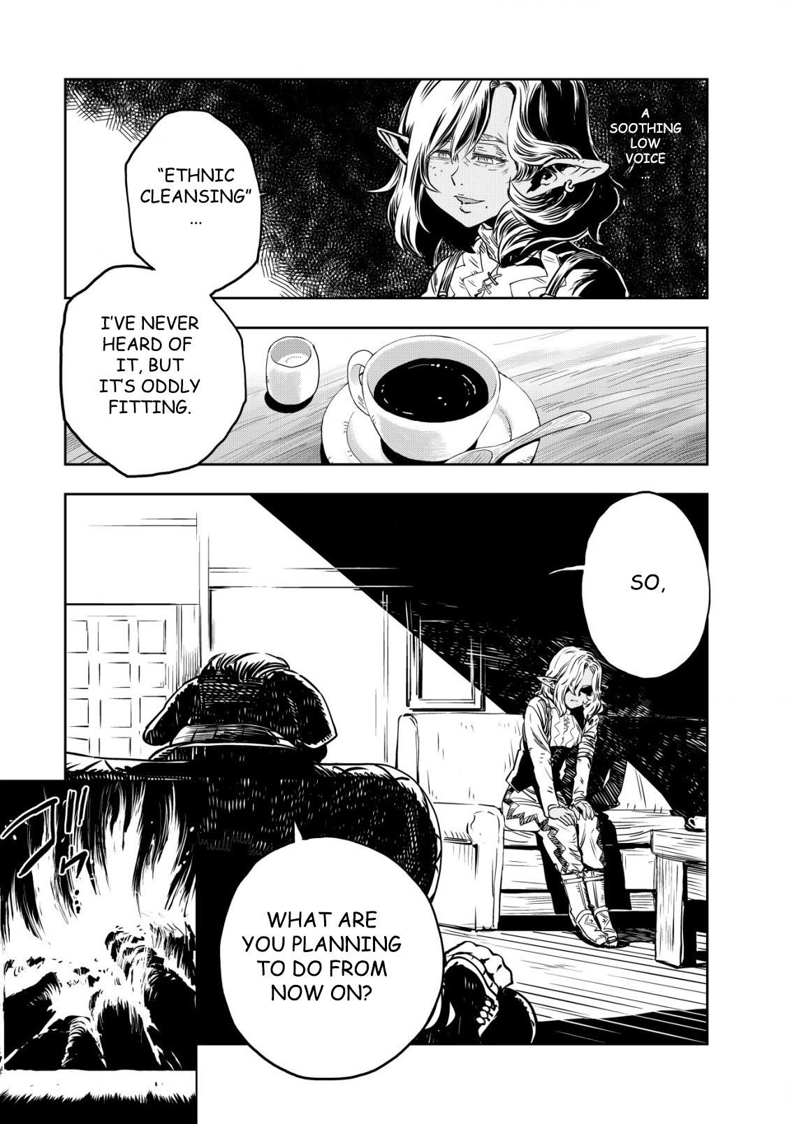Orcsen Oukokushi ~Yaban na Orc no Kuni wa, Ikanishite Heiwa na Elf no Kuni wo Yakiharau ni Itatta ka~ Chapter 1 page 36 - 