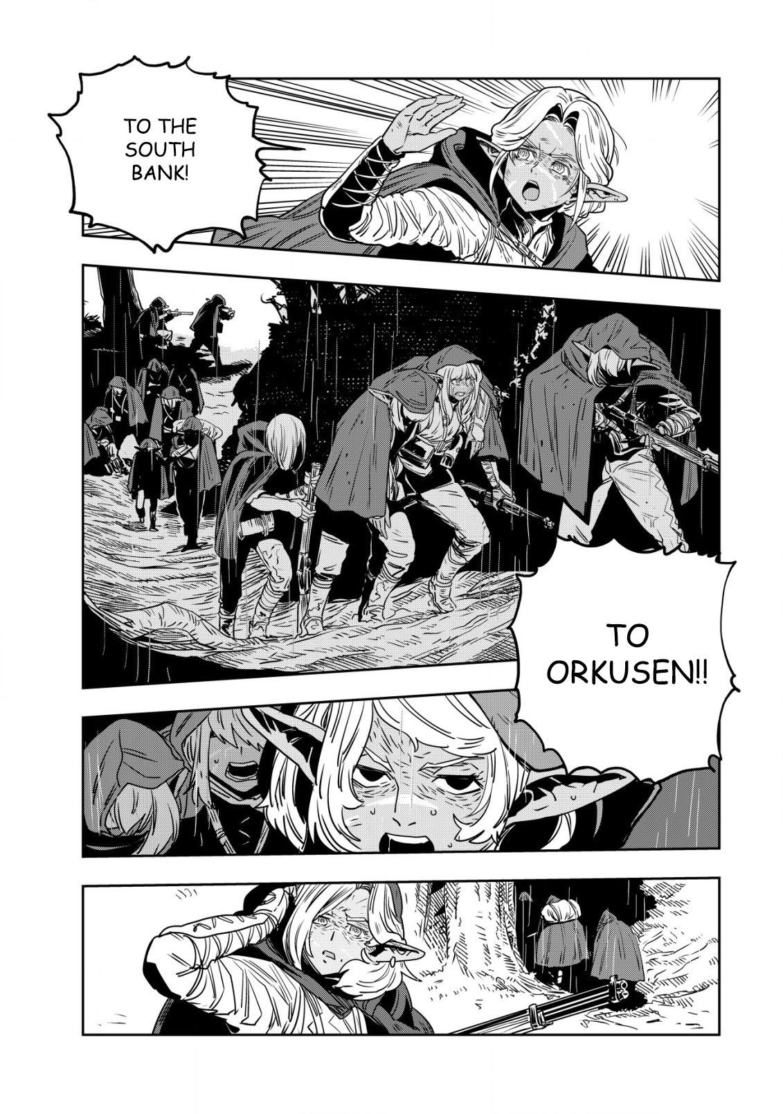 Orcsen Oukokushi ~Yaban na Orc no Kuni wa, Ikanishite Heiwa na Elf no Kuni wo Yakiharau ni Itatta ka~ Chapter 1 page 49 - 