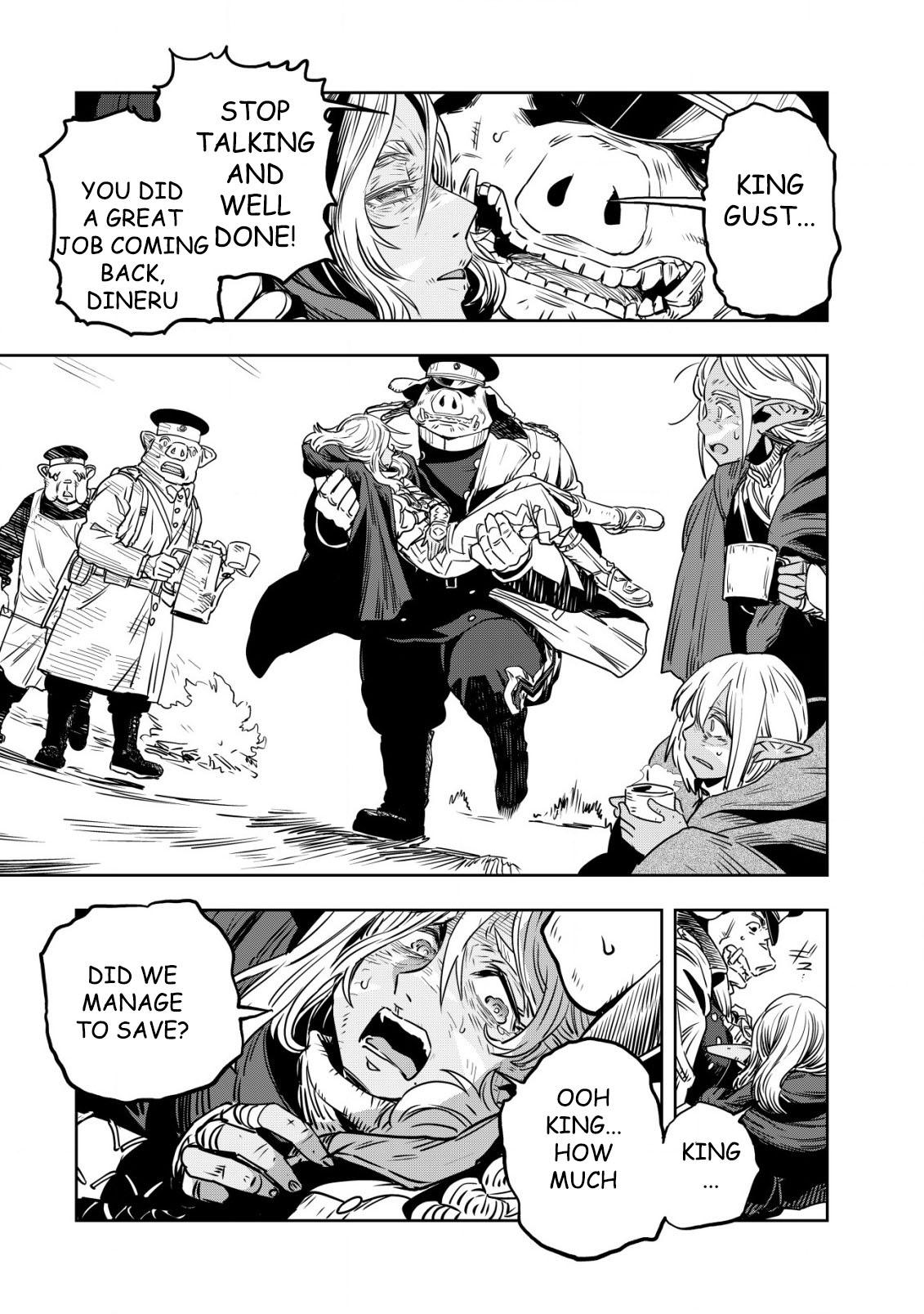 Orcsen Oukokushi ~Yaban na Orc no Kuni wa, Ikanishite Heiwa na Elf no Kuni wo Yakiharau ni Itatta ka~ Chapter 1 page 56 - 