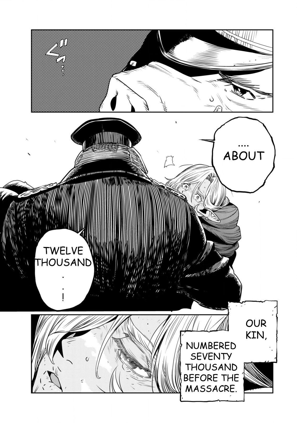 Orcsen Oukokushi ~Yaban na Orc no Kuni wa, Ikanishite Heiwa na Elf no Kuni wo Yakiharau ni Itatta ka~ Chapter 1 page 57 - 