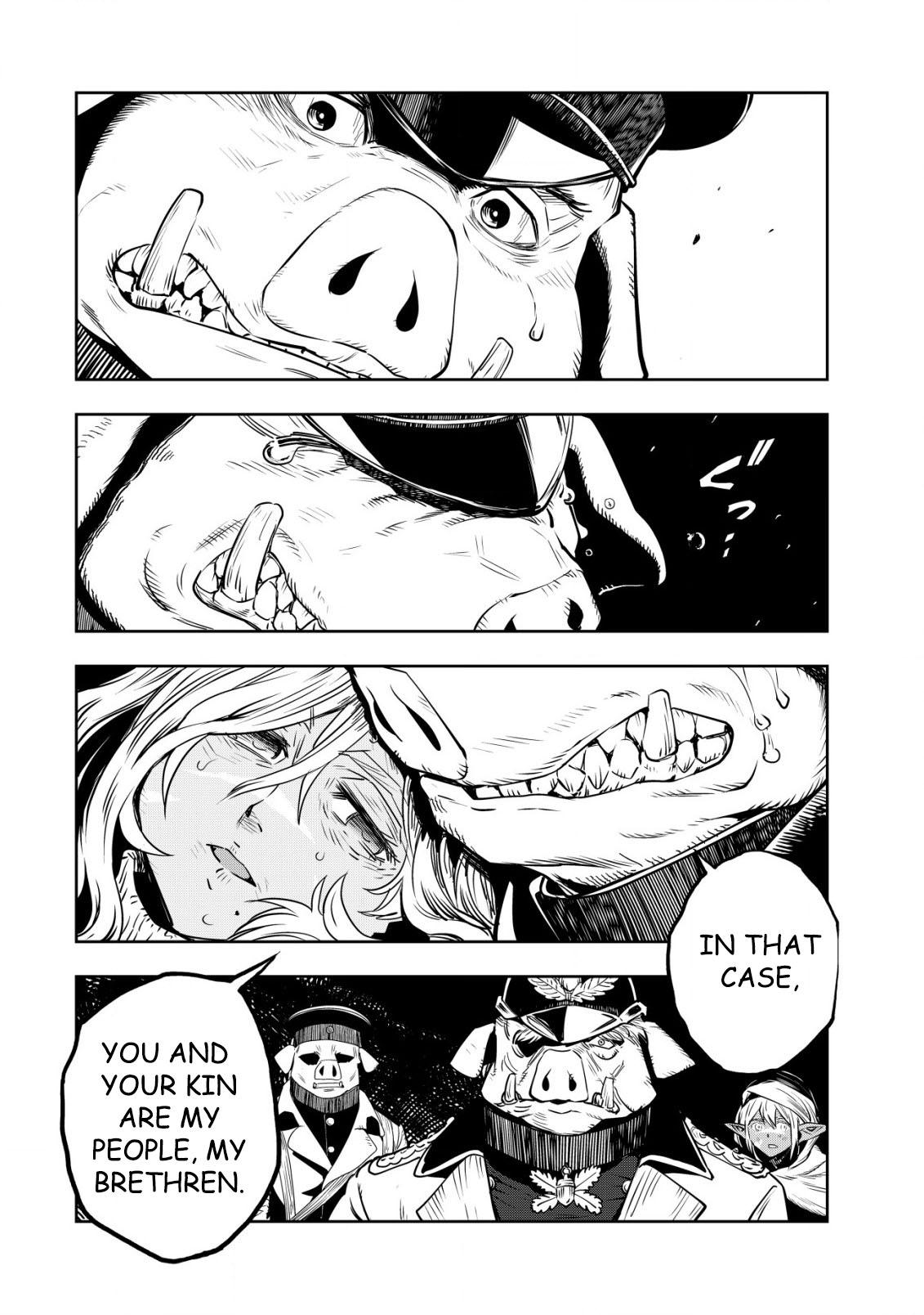 Orcsen Oukokushi ~Yaban na Orc no Kuni wa, Ikanishite Heiwa na Elf no Kuni wo Yakiharau ni Itatta ka~ Chapter 1 page 60 - 