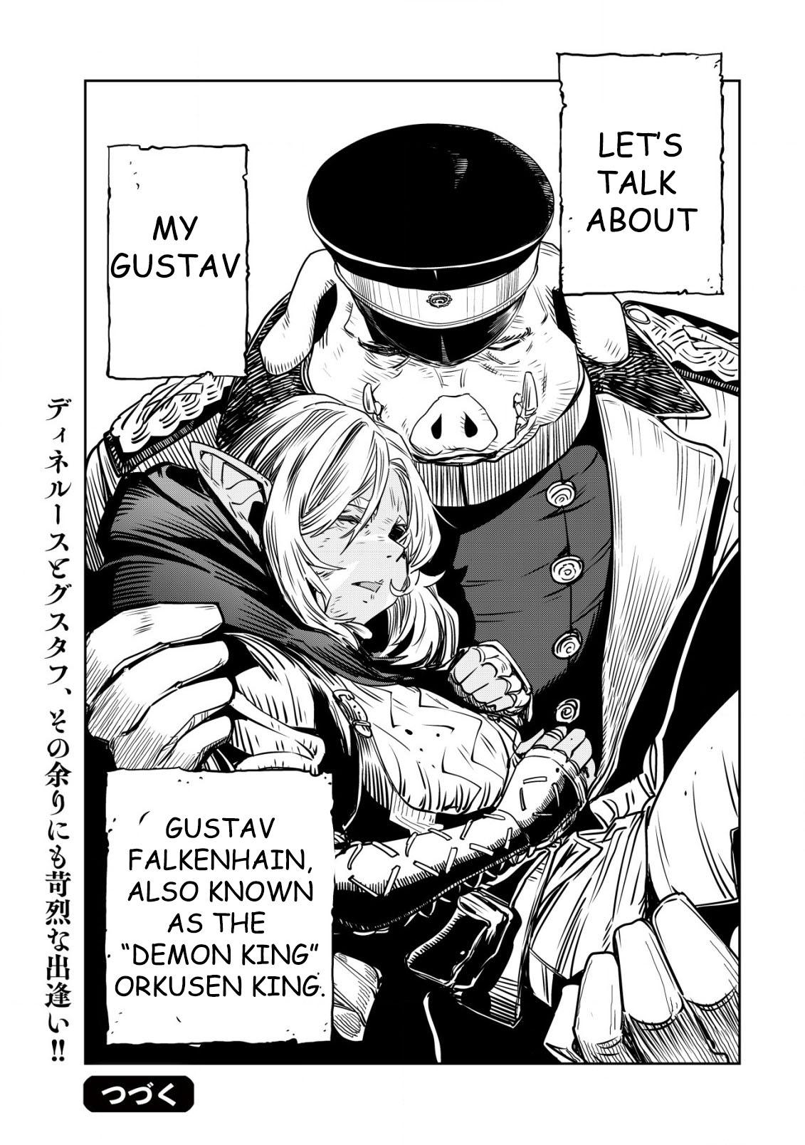 Orcsen Oukokushi ~Yaban na Orc no Kuni wa, Ikanishite Heiwa na Elf no Kuni wo Yakiharau ni Itatta ka~ Chapter 1 page 63 - 