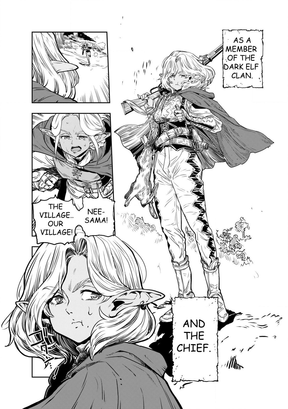 Orcsen Oukokushi ~Yaban na Orc no Kuni wa, Ikanishite Heiwa na Elf no Kuni wo Yakiharau ni Itatta ka~ Chapter 1 page 8 - 