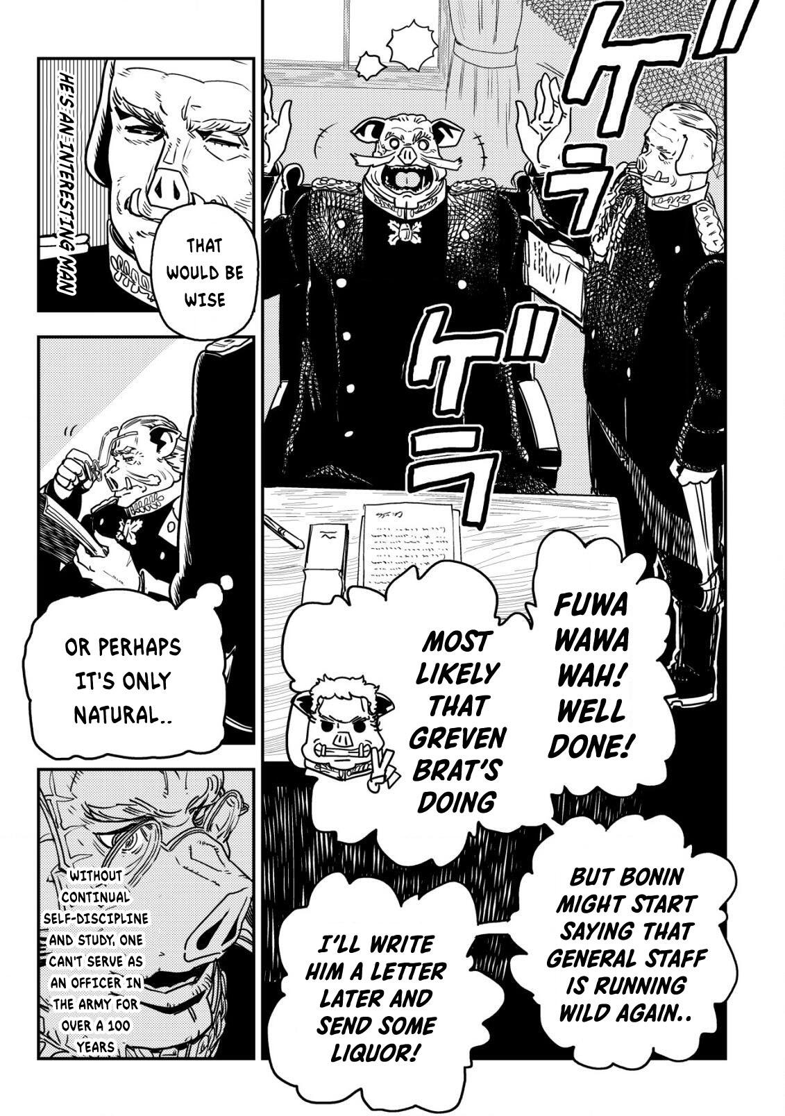 Orcsen Oukokushi ~Yaban na Orc no Kuni wa, Ikanishite Heiwa na Elf no Kuni wo Yakiharau ni Itatta ka~ Chapter 10 page 12 - 