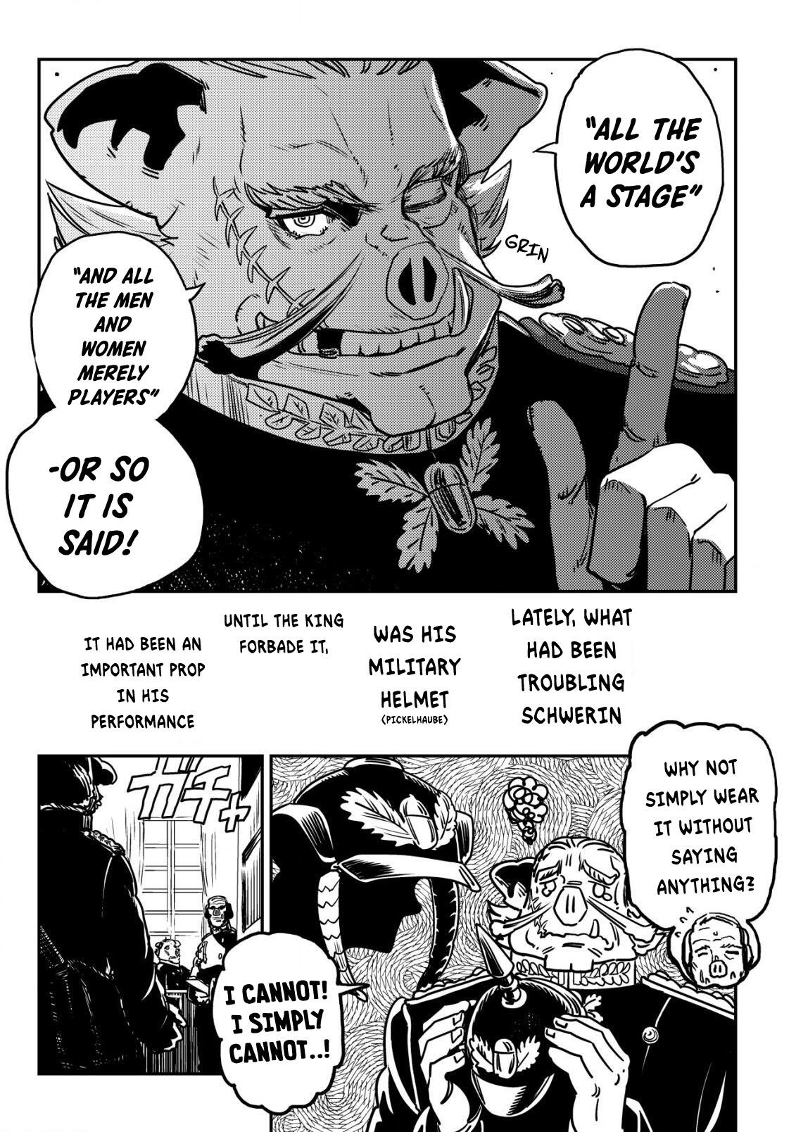 Orcsen Oukokushi ~Yaban na Orc no Kuni wa, Ikanishite Heiwa na Elf no Kuni wo Yakiharau ni Itatta ka~ Chapter 10 page 16 - 