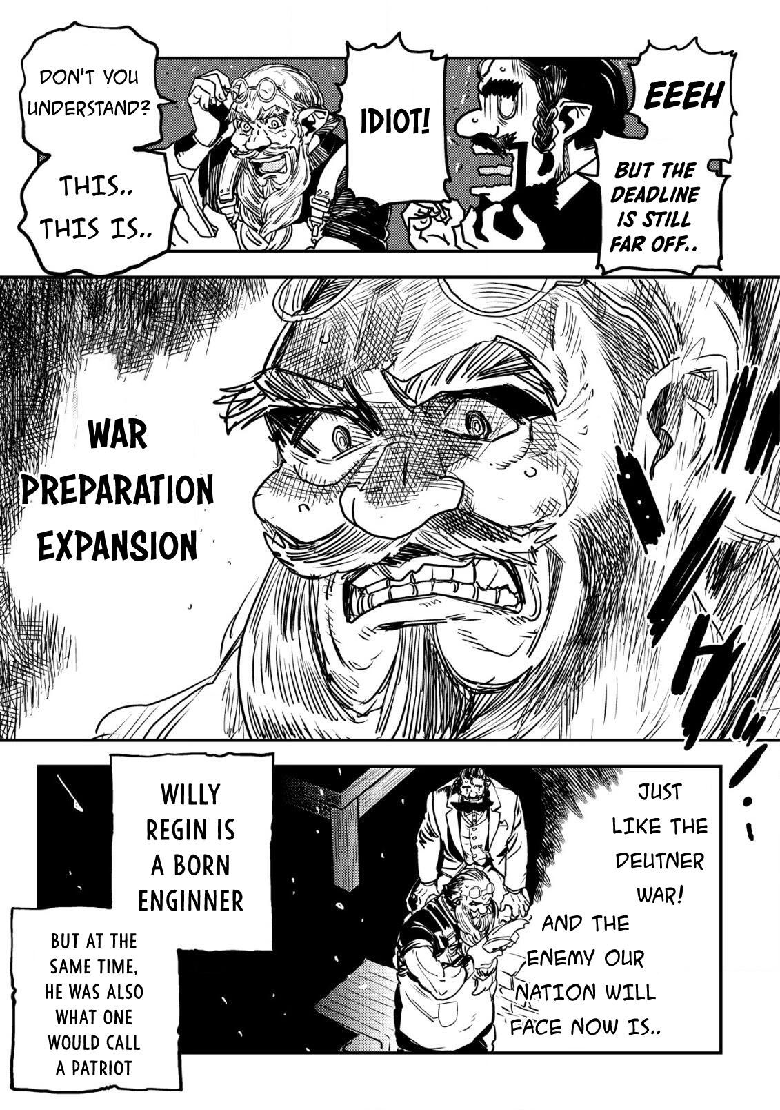 Orcsen Oukokushi ~Yaban na Orc no Kuni wa, Ikanishite Heiwa na Elf no Kuni wo Yakiharau ni Itatta ka~ Chapter 10 page 34 - 