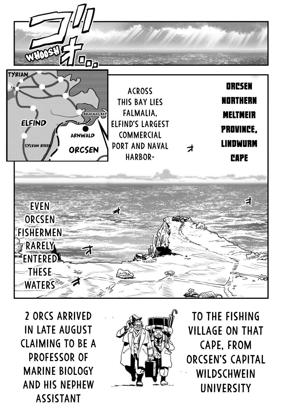 Orcsen Oukokushi ~Yaban na Orc no Kuni wa, Ikanishite Heiwa na Elf no Kuni wo Yakiharau ni Itatta ka~ Chapter 10 page 36 - 