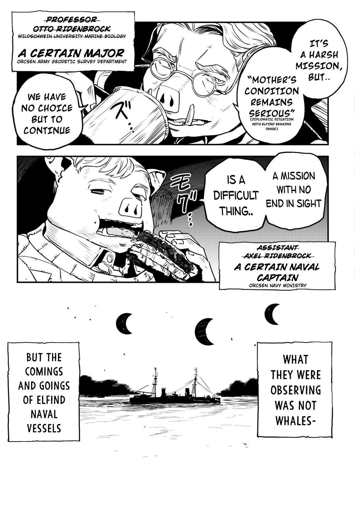 Orcsen Oukokushi ~Yaban na Orc no Kuni wa, Ikanishite Heiwa na Elf no Kuni wo Yakiharau ni Itatta ka~ Chapter 10 page 40 - 