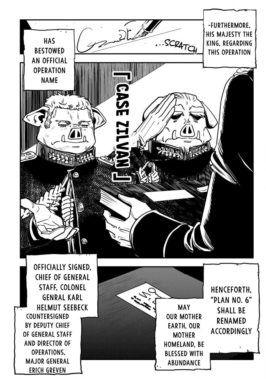 Orcsen Oukokushi ~Yaban na Orc no Kuni wa, Ikanishite Heiwa na Elf no Kuni wo Yakiharau ni Itatta ka~ Chapter 10 page 5 - 