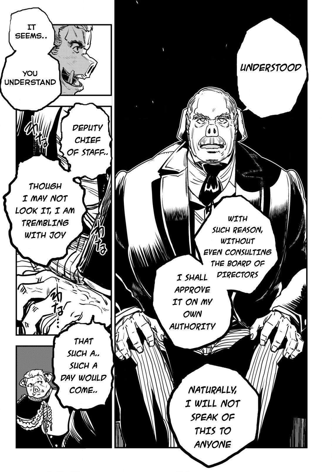 Orcsen Oukokushi ~Yaban na Orc no Kuni wa, Ikanishite Heiwa na Elf no Kuni wo Yakiharau ni Itatta ka~ Chapter 10 page 44 - 