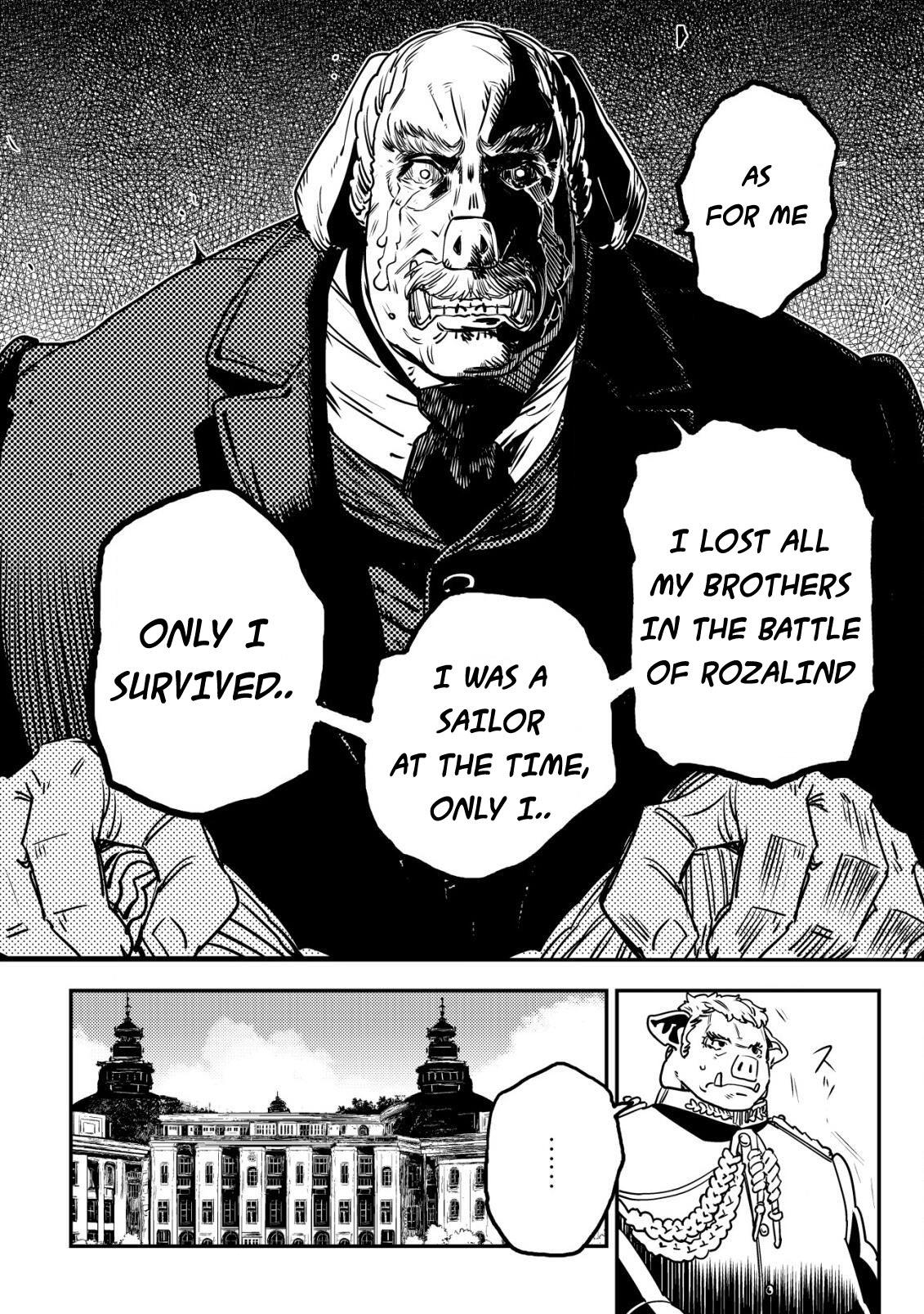 Orcsen Oukokushi ~Yaban na Orc no Kuni wa, Ikanishite Heiwa na Elf no Kuni wo Yakiharau ni Itatta ka~ Chapter 10 page 45 - 