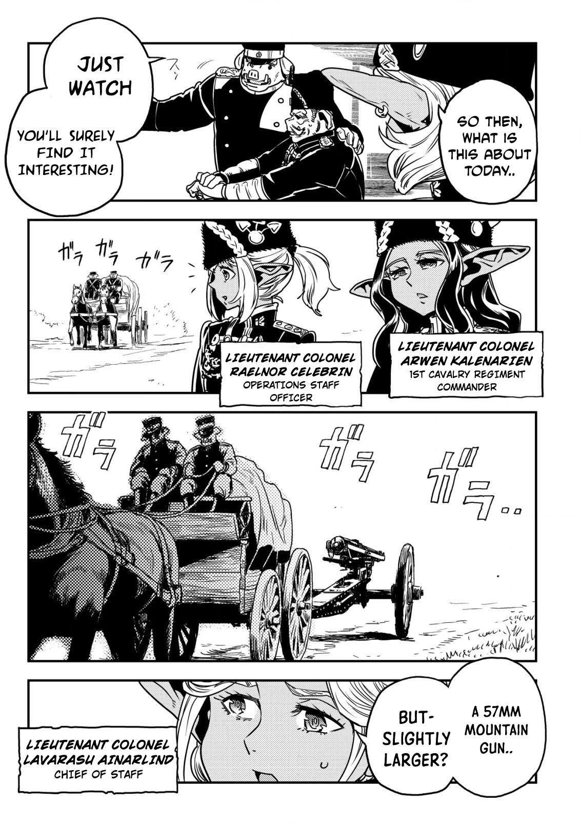 Orcsen Oukokushi ~Yaban na Orc no Kuni wa, Ikanishite Heiwa na Elf no Kuni wo Yakiharau ni Itatta ka~ Chapter 10 page 48 - 