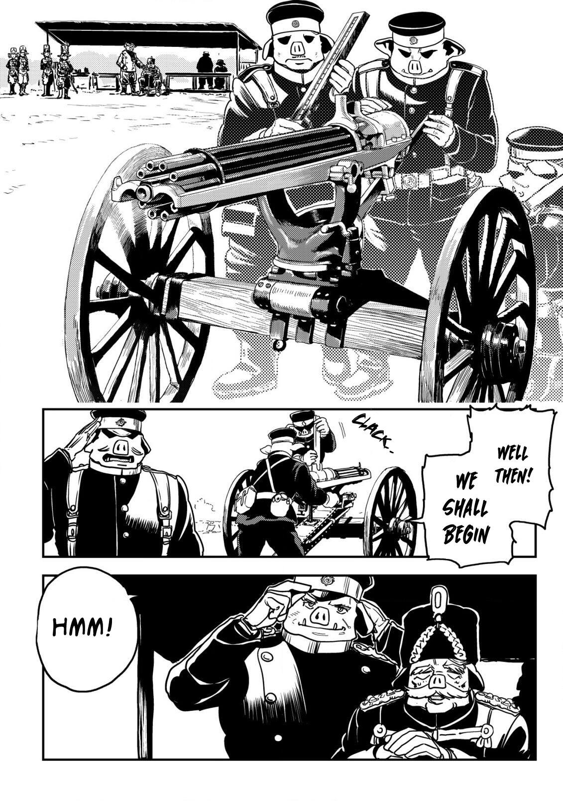 Orcsen Oukokushi ~Yaban na Orc no Kuni wa, Ikanishite Heiwa na Elf no Kuni wo Yakiharau ni Itatta ka~ Chapter 10 page 49 - 