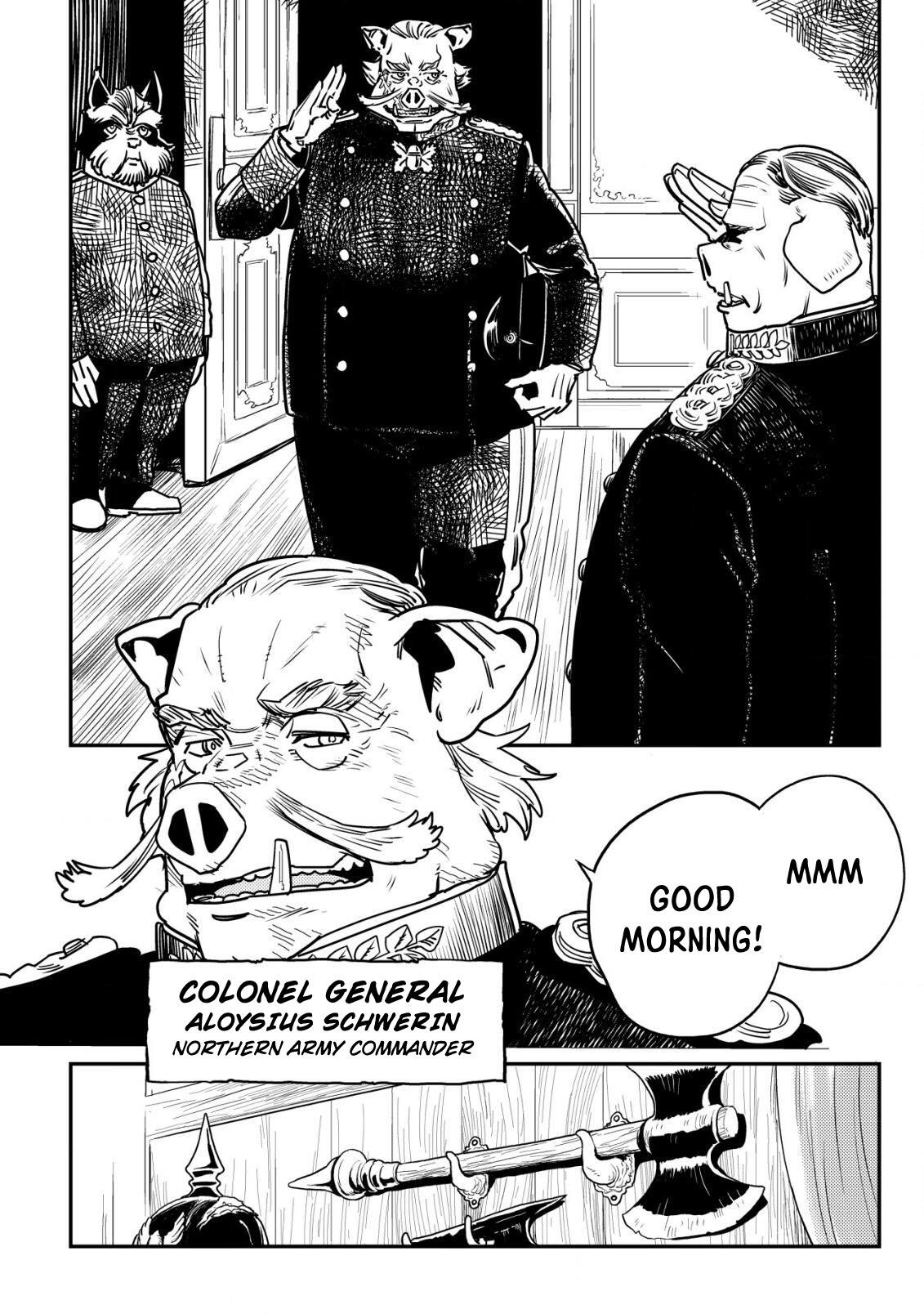 Orcsen Oukokushi ~Yaban na Orc no Kuni wa, Ikanishite Heiwa na Elf no Kuni wo Yakiharau ni Itatta ka~ Chapter 10 page 7 - 