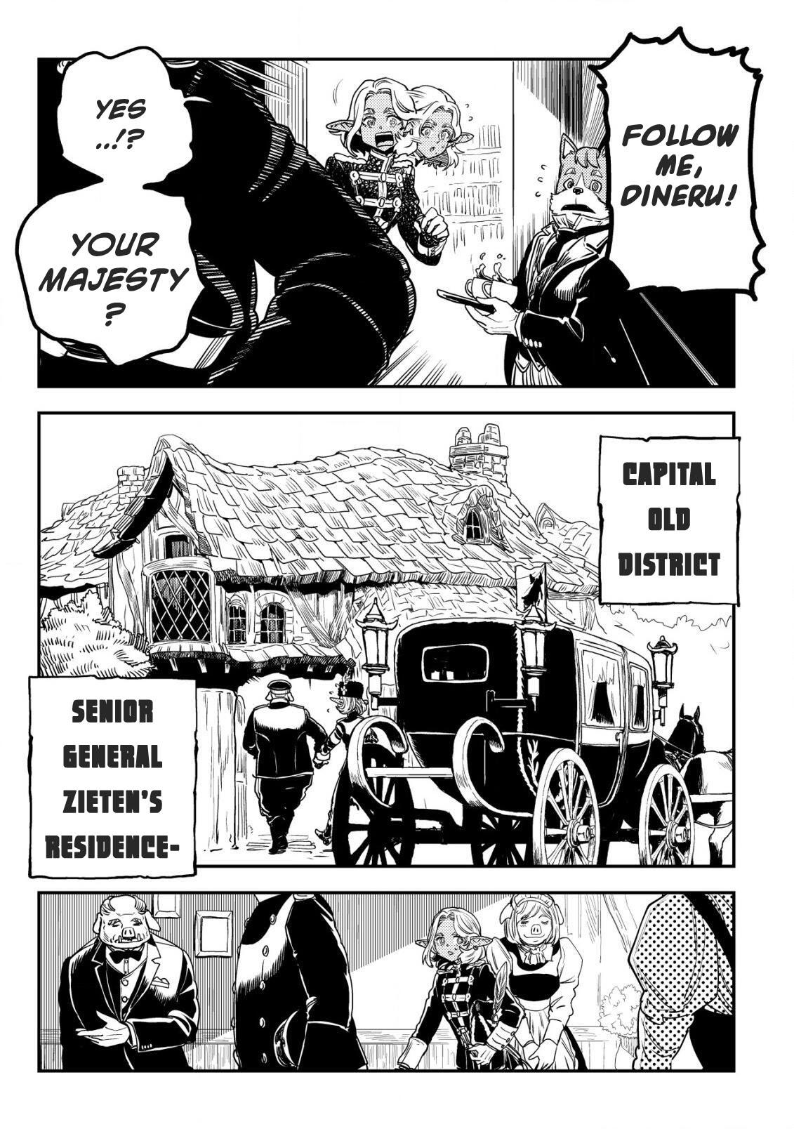Orcsen Oukokushi ~Yaban na Orc no Kuni wa, Ikanishite Heiwa na Elf no Kuni wo Yakiharau ni Itatta ka~ Chapter 11 page 12 - 