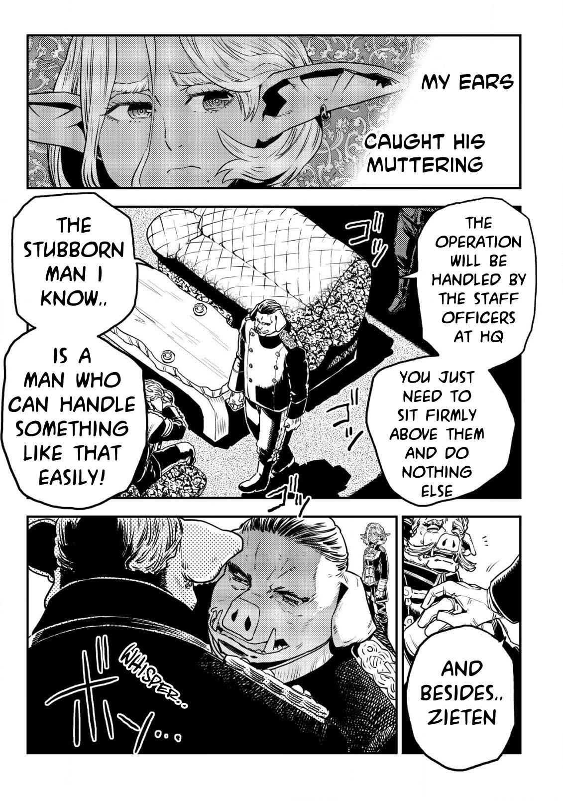 Orcsen Oukokushi ~Yaban na Orc no Kuni wa, Ikanishite Heiwa na Elf no Kuni wo Yakiharau ni Itatta ka~ Chapter 11 page 20 - 