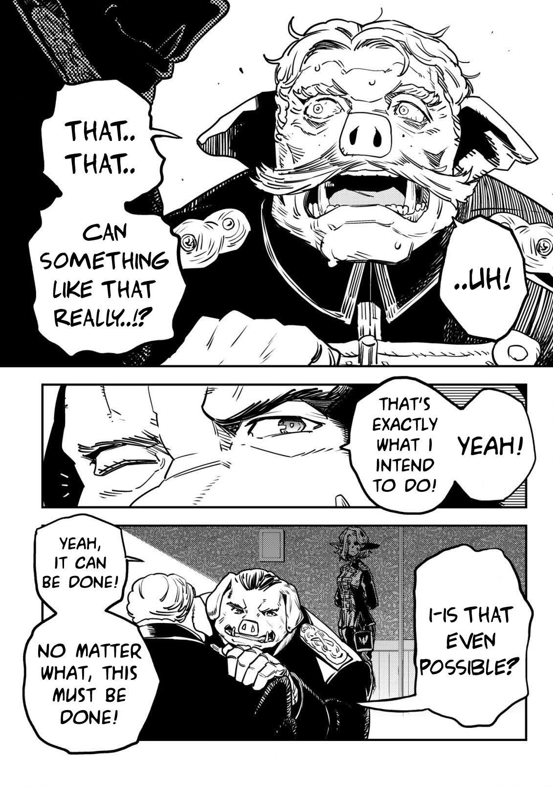 Orcsen Oukokushi ~Yaban na Orc no Kuni wa, Ikanishite Heiwa na Elf no Kuni wo Yakiharau ni Itatta ka~ Chapter 11 page 21 - 