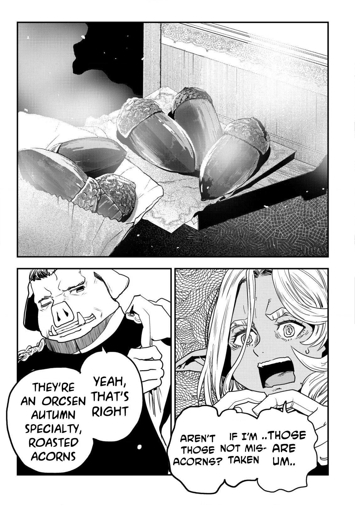 Orcsen Oukokushi ~Yaban na Orc no Kuni wa, Ikanishite Heiwa na Elf no Kuni wo Yakiharau ni Itatta ka~ Chapter 11 page 30 - 