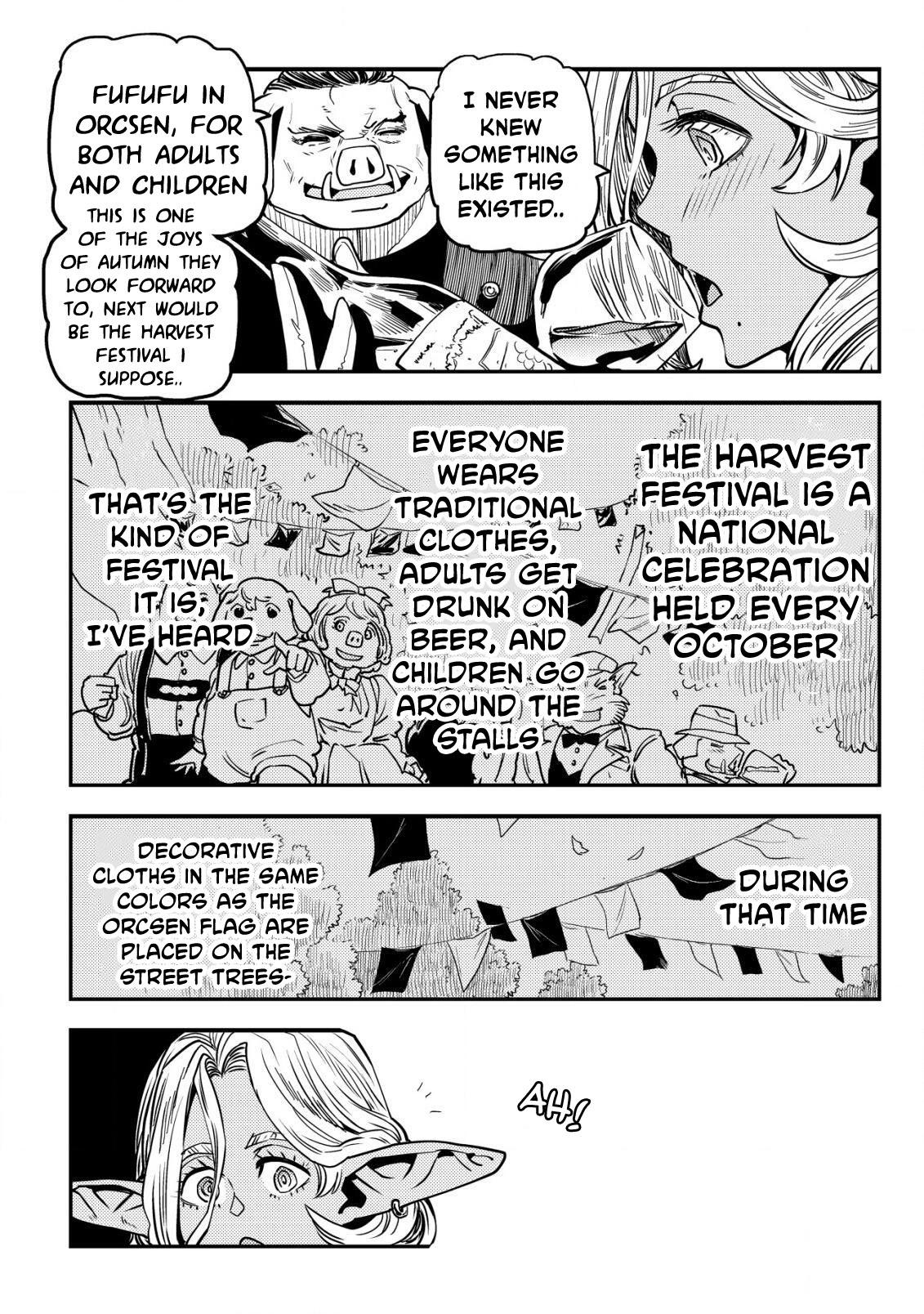 Orcsen Oukokushi ~Yaban na Orc no Kuni wa, Ikanishite Heiwa na Elf no Kuni wo Yakiharau ni Itatta ka~ Chapter 11 page 37 - 