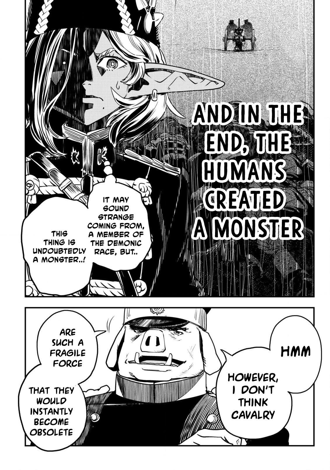 Orcsen Oukokushi ~Yaban na Orc no Kuni wa, Ikanishite Heiwa na Elf no Kuni wo Yakiharau ni Itatta ka~ Chapter 11 page 5 - 