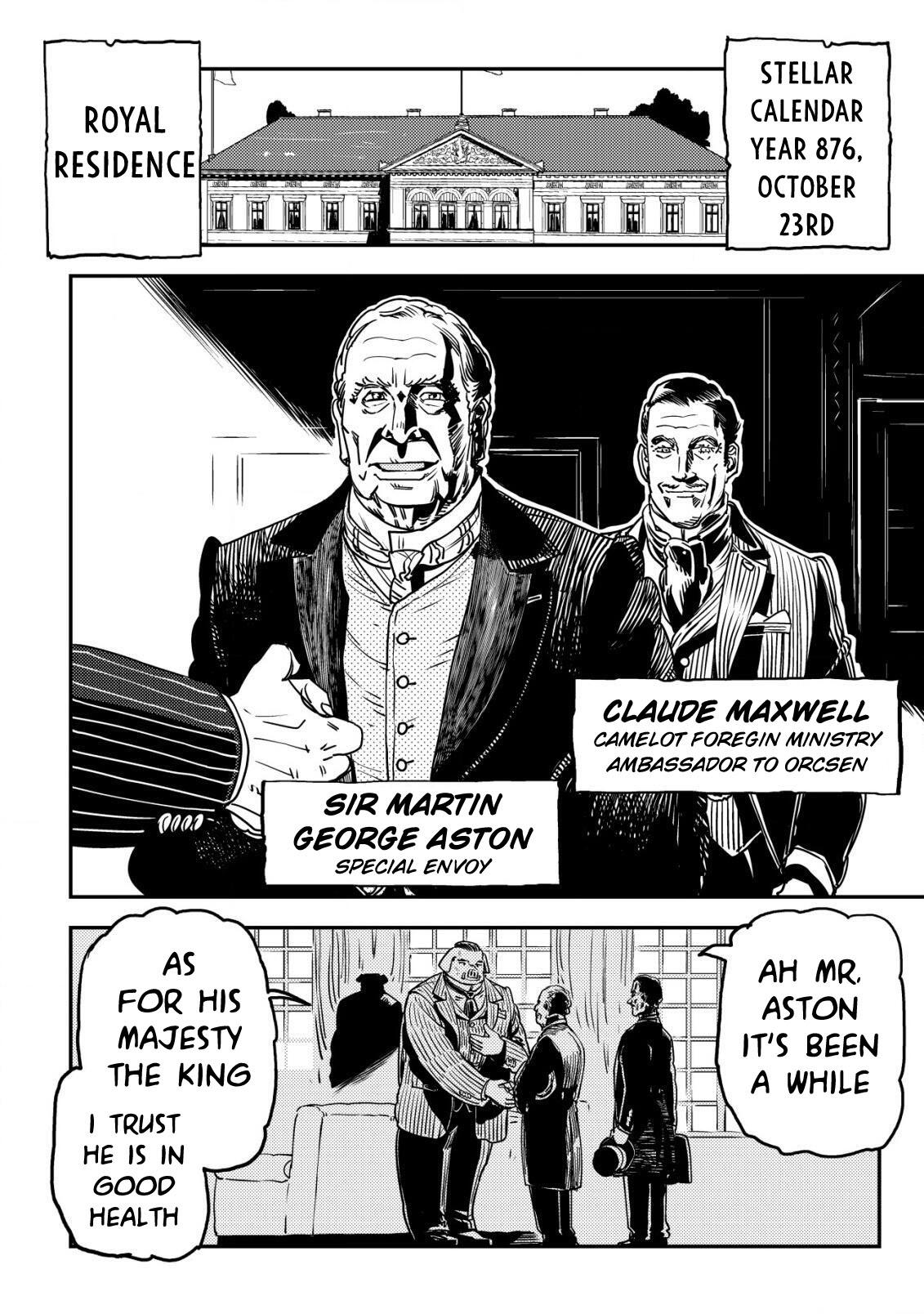 Orcsen Oukokushi ~Yaban na Orc no Kuni wa, Ikanishite Heiwa na Elf no Kuni wo Yakiharau ni Itatta ka~ Chapter 11 page 43 - 