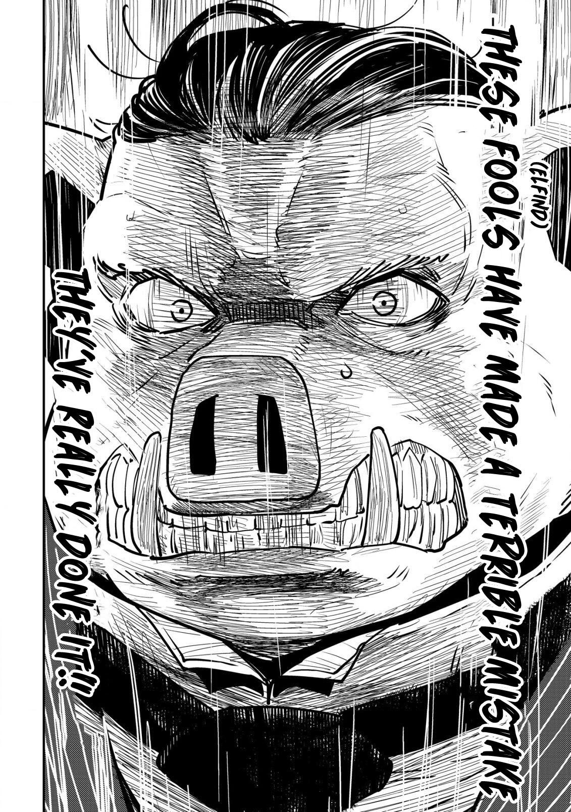 Orcsen Oukokushi ~Yaban na Orc no Kuni wa, Ikanishite Heiwa na Elf no Kuni wo Yakiharau ni Itatta ka~ Chapter 11 page 49 - 